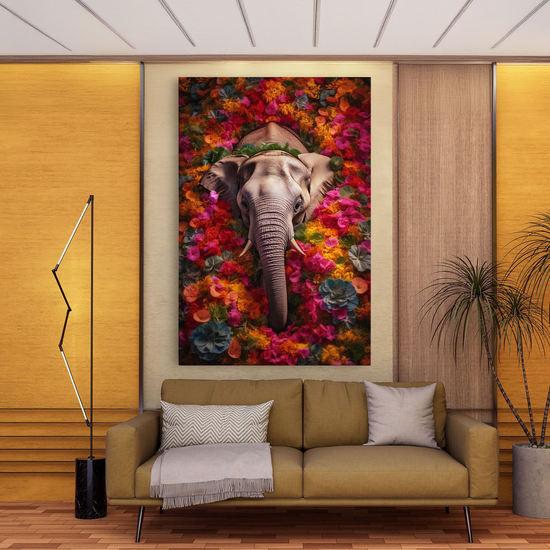 Flower Elephant mockup 9
