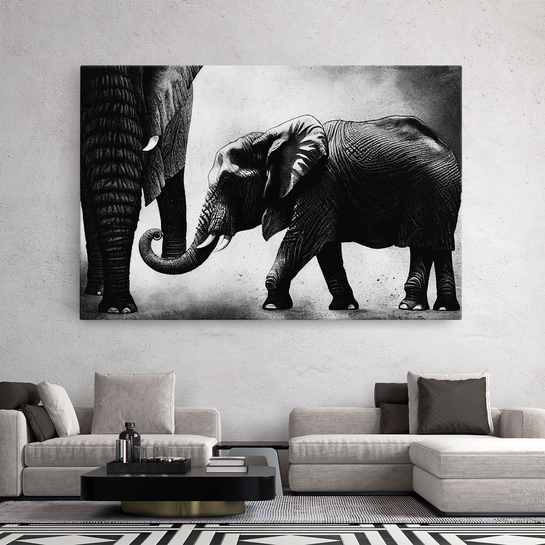 Baby Elephant mockup 2