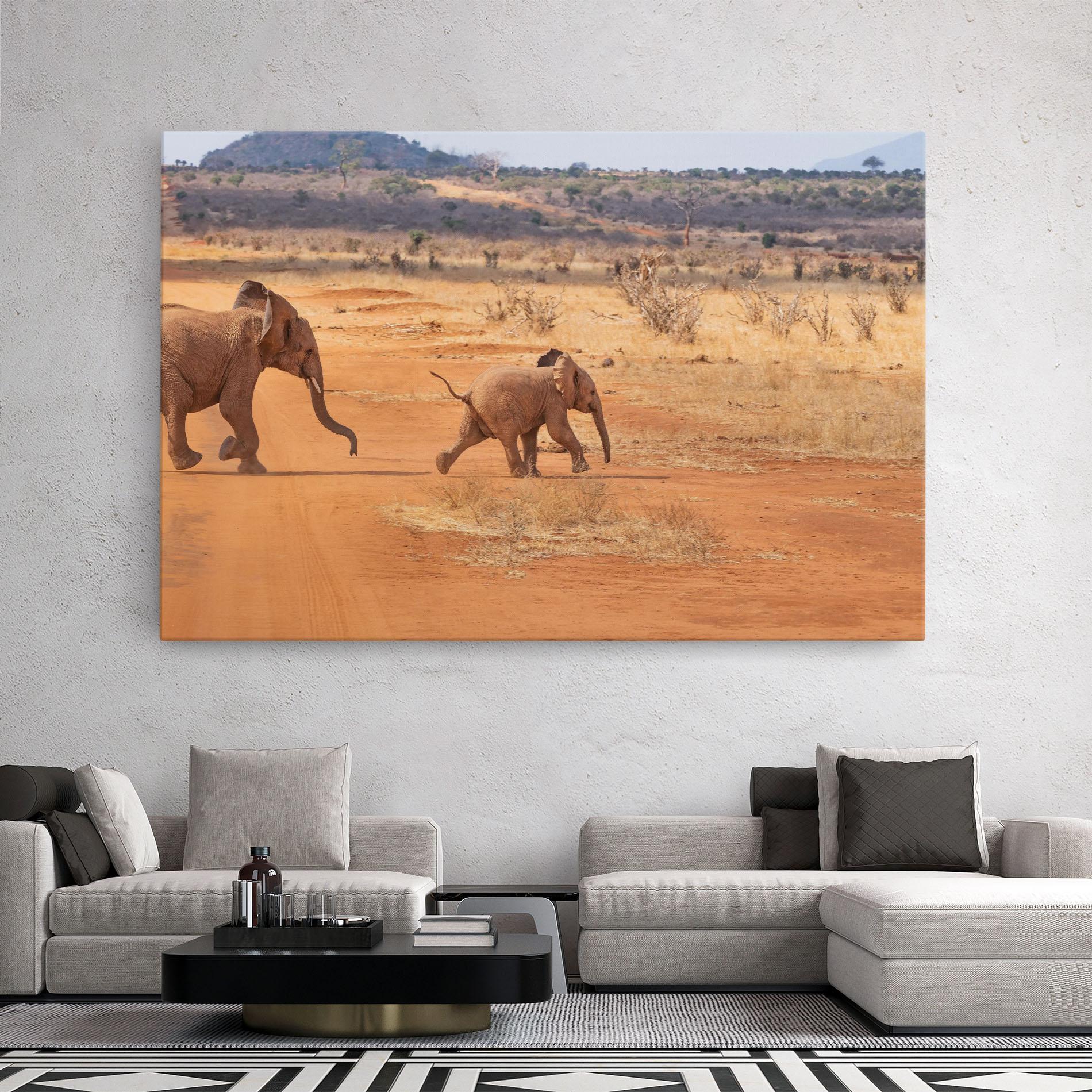 Tablou Canvas Desert Safari mockup 2