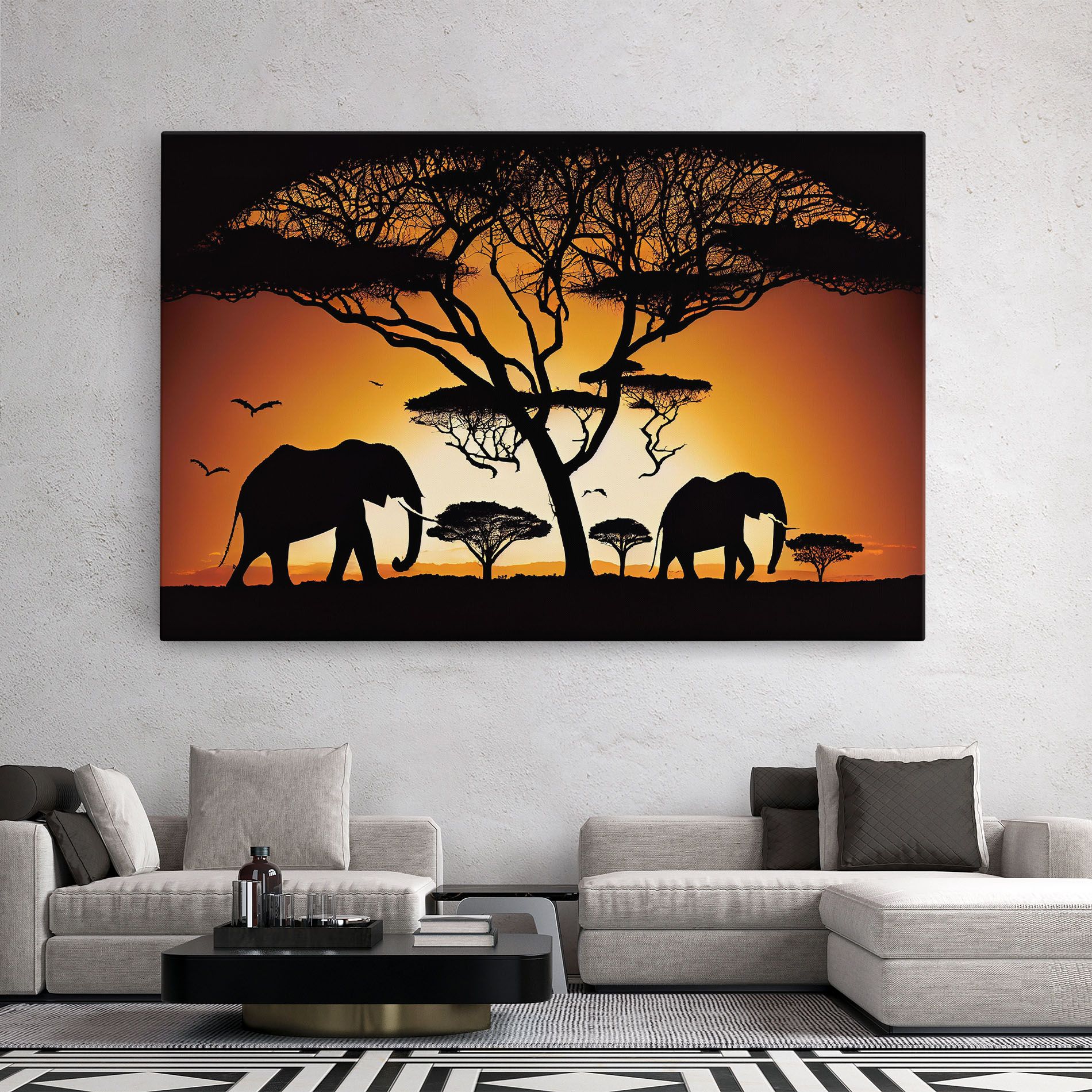 Sunset Silhouette mockup 2