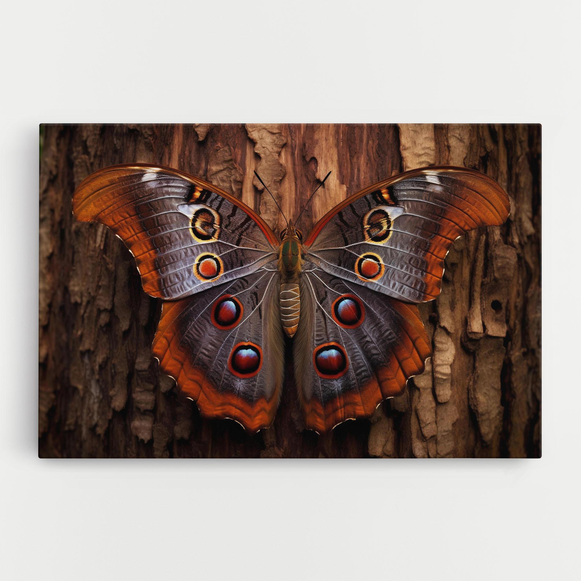 Tablou Canvas Brown Eyes Butterfly mockup 0
