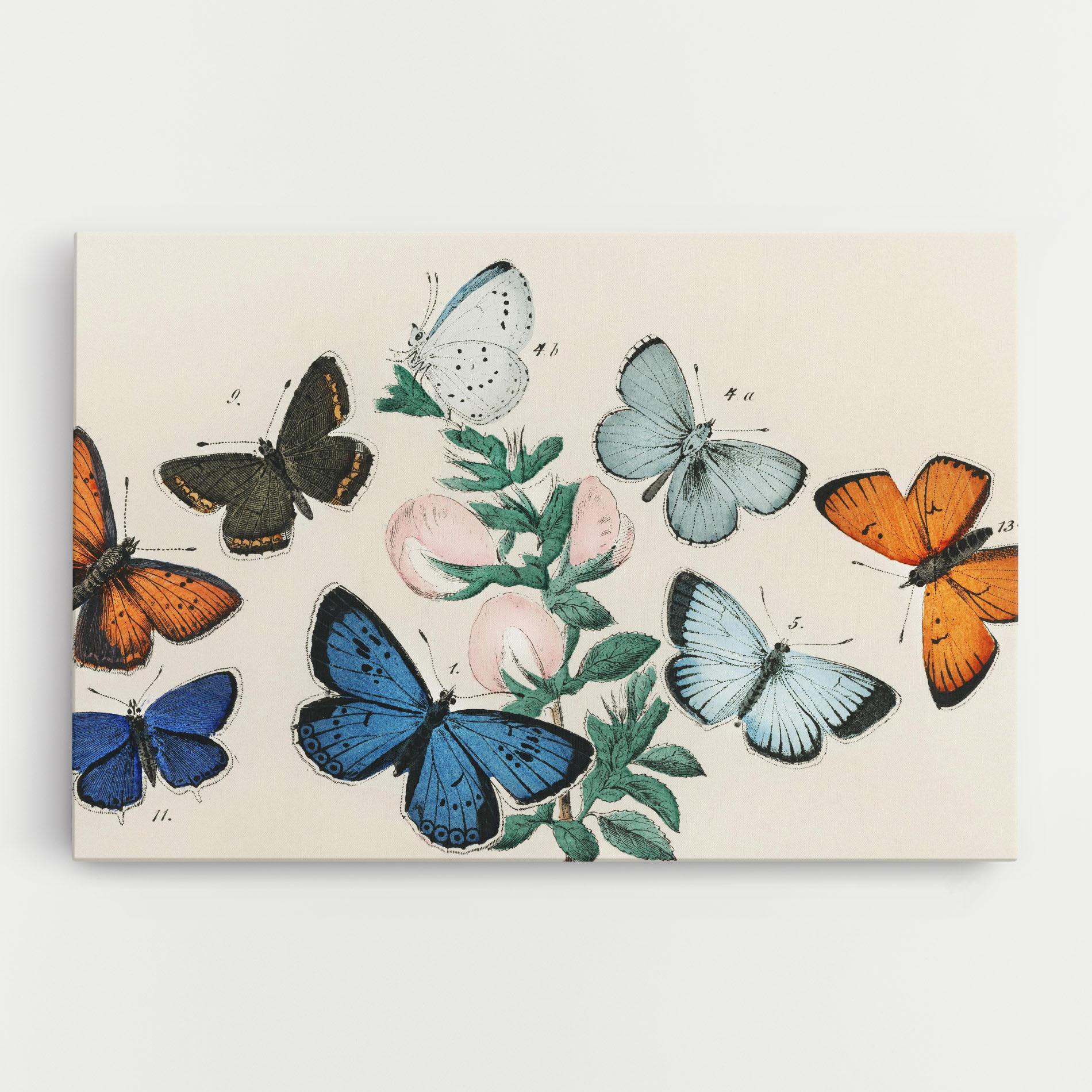 Tablou Canvas Moving Butterflies mockup 0