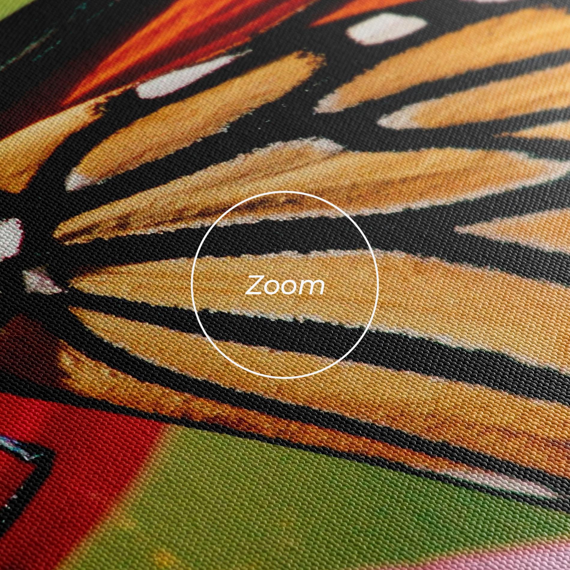 Tablou Canvas Big Orange Butterfly mockup 3