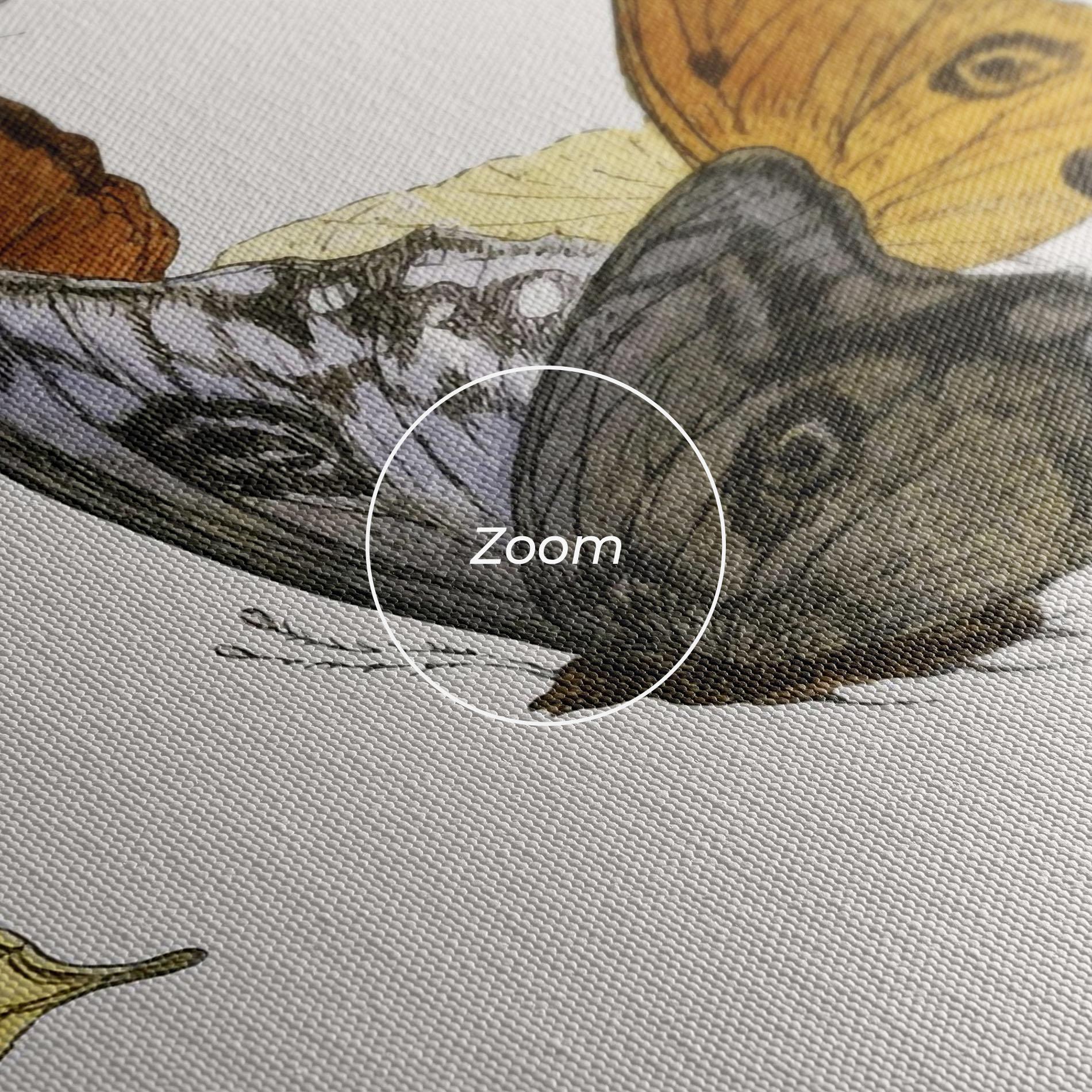 Tablou Canvas Butterfly Floating mockup 3