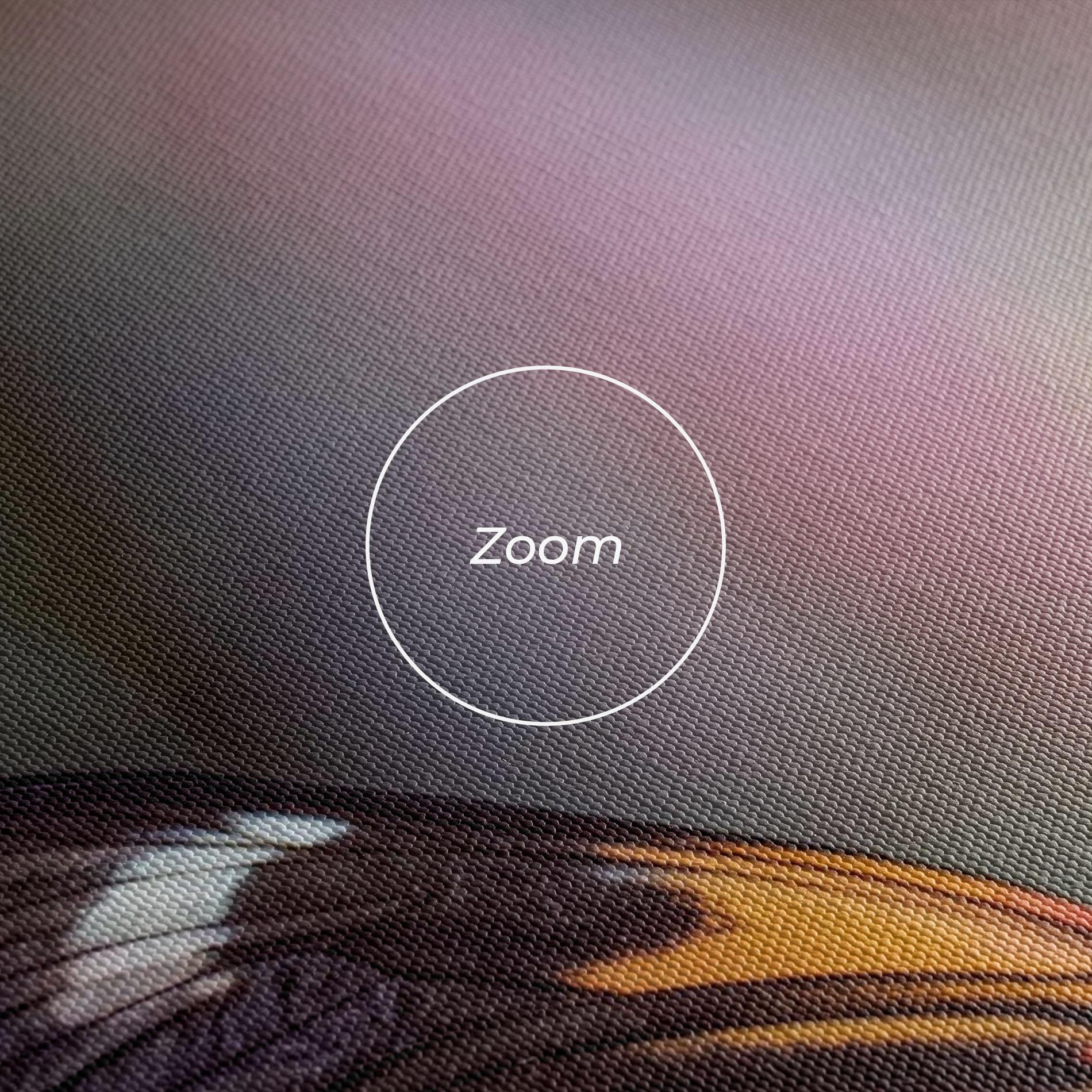 Tablou Canvas Dark Purple Butterfly mockup 3