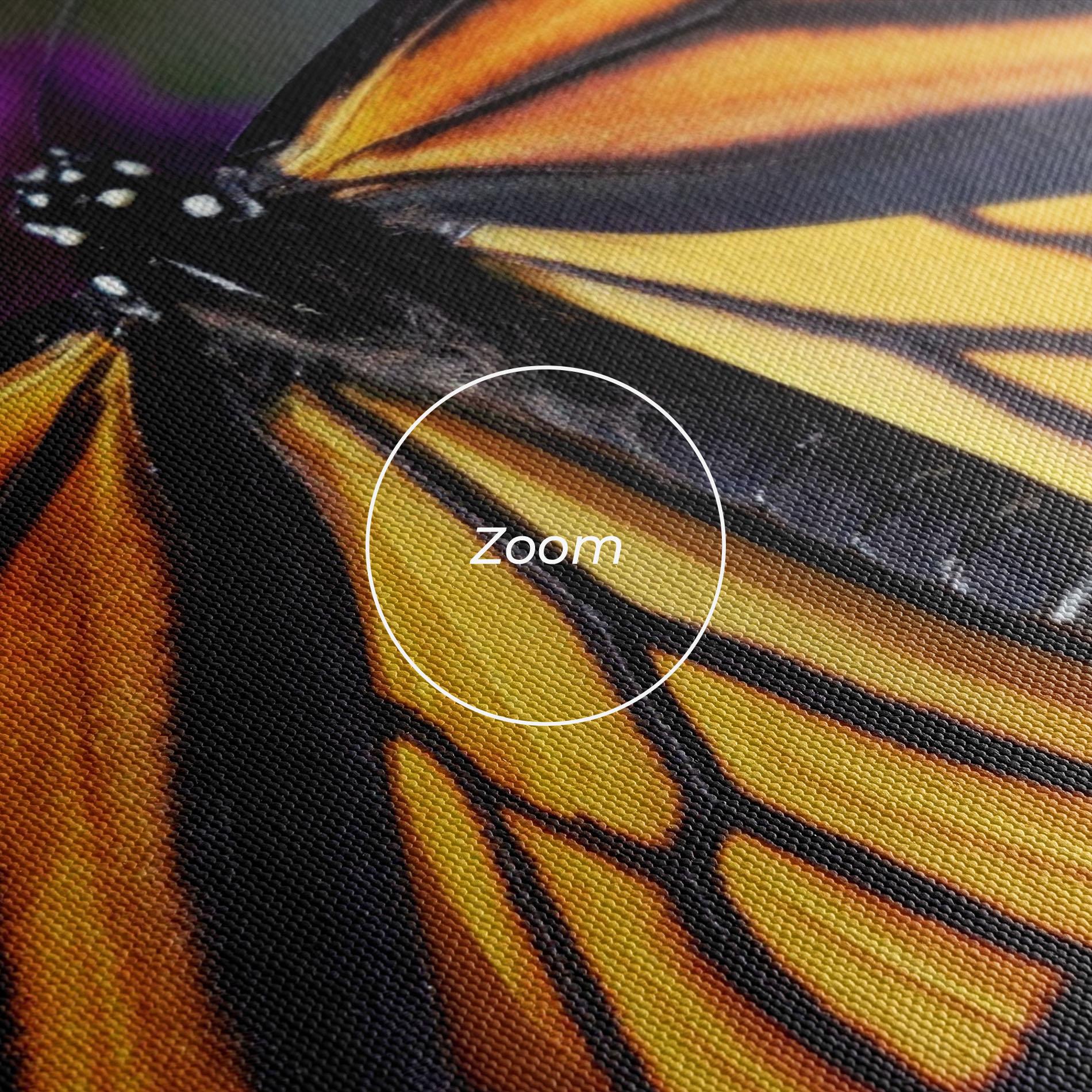 Tablou Canvas Open Orange Butterfly mockup 3