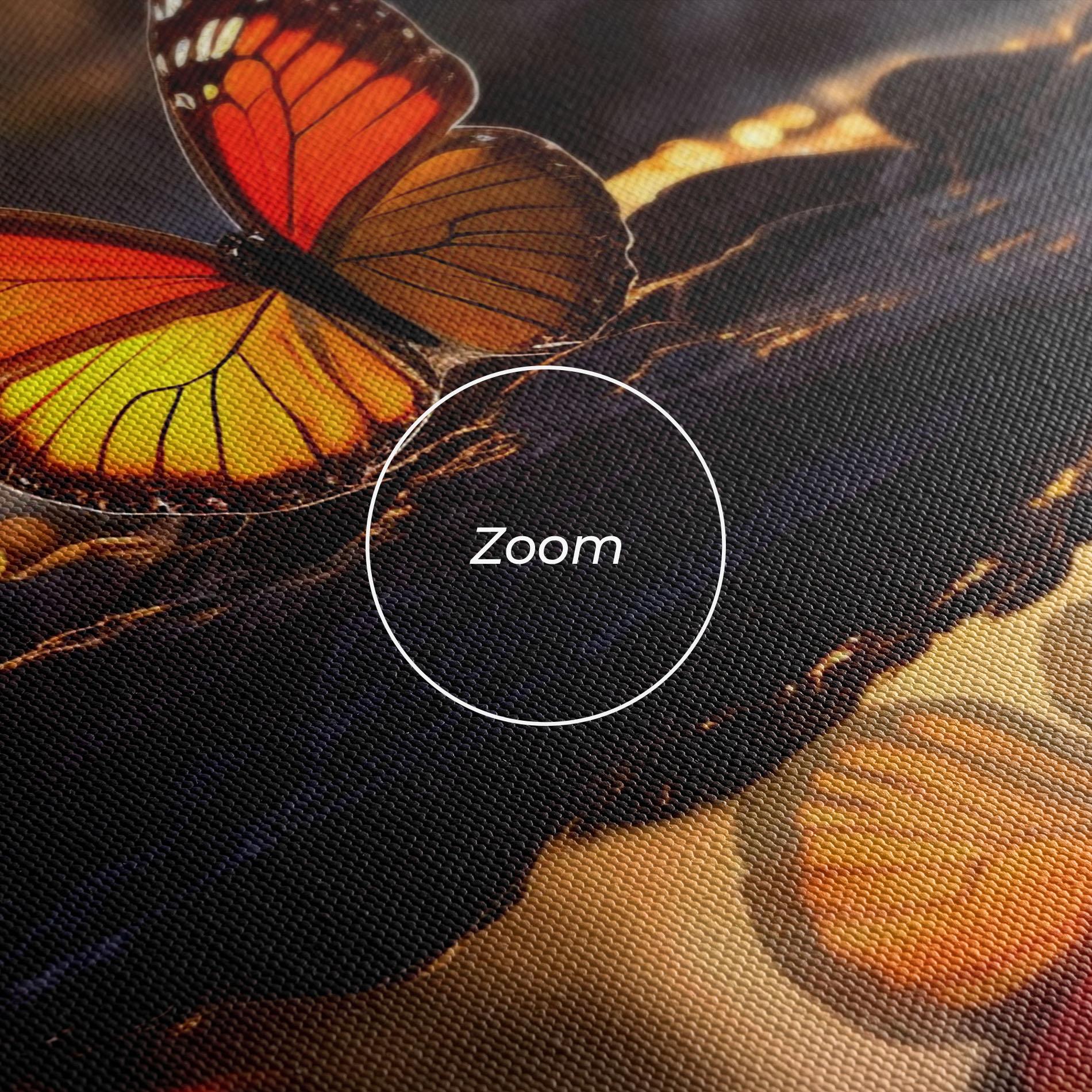 Tablou Canvas Sun Water Butterfly mockup 3