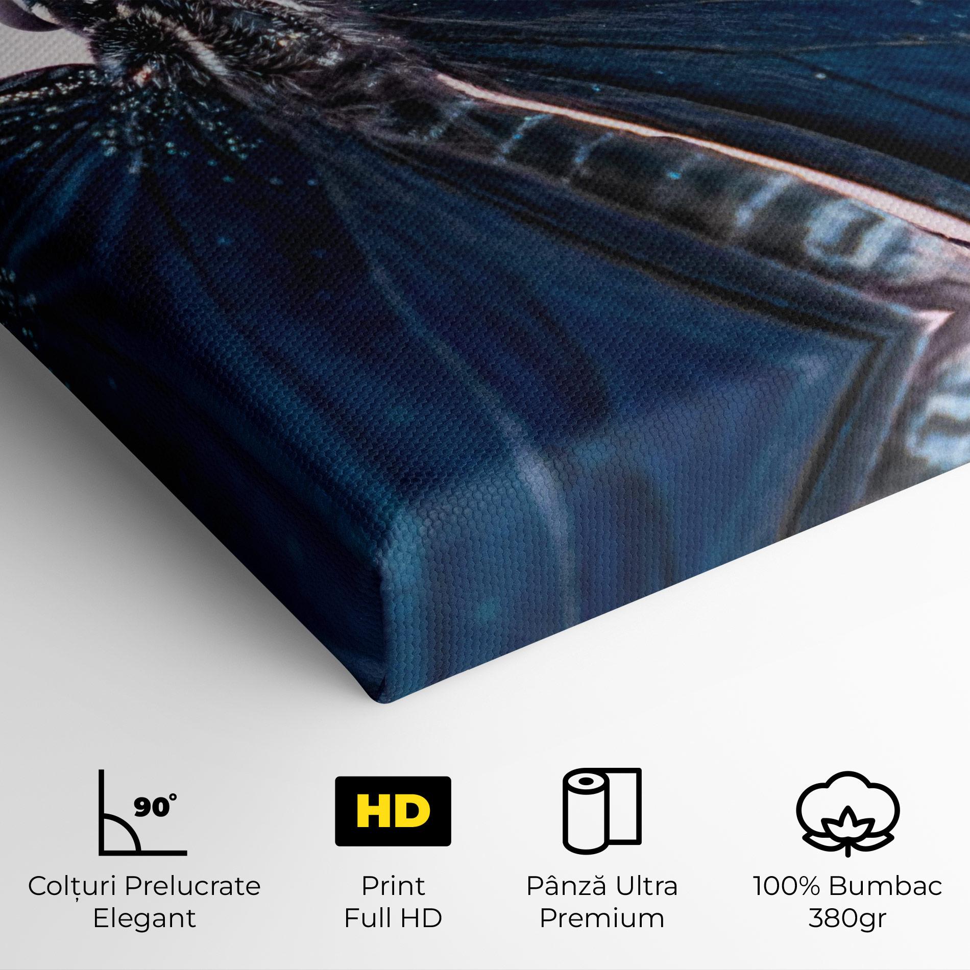 Tablou Canvas Blue Butterfly mockup 4