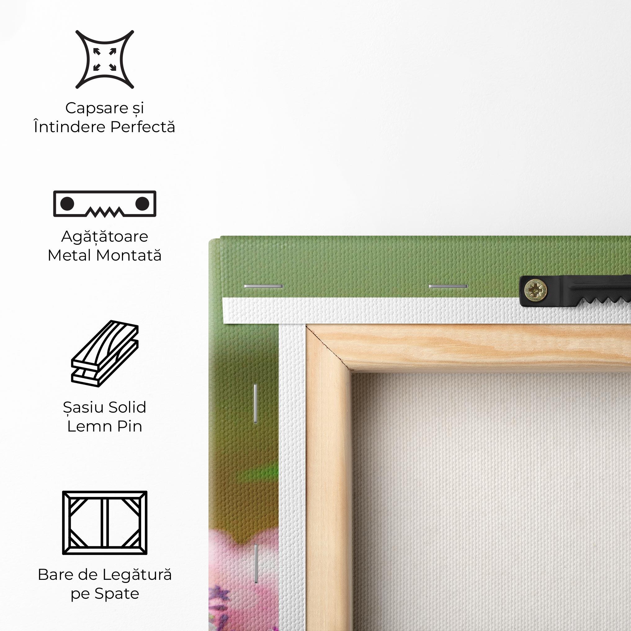 Tablou Canvas 3 Yellow Butterflies mockup 5