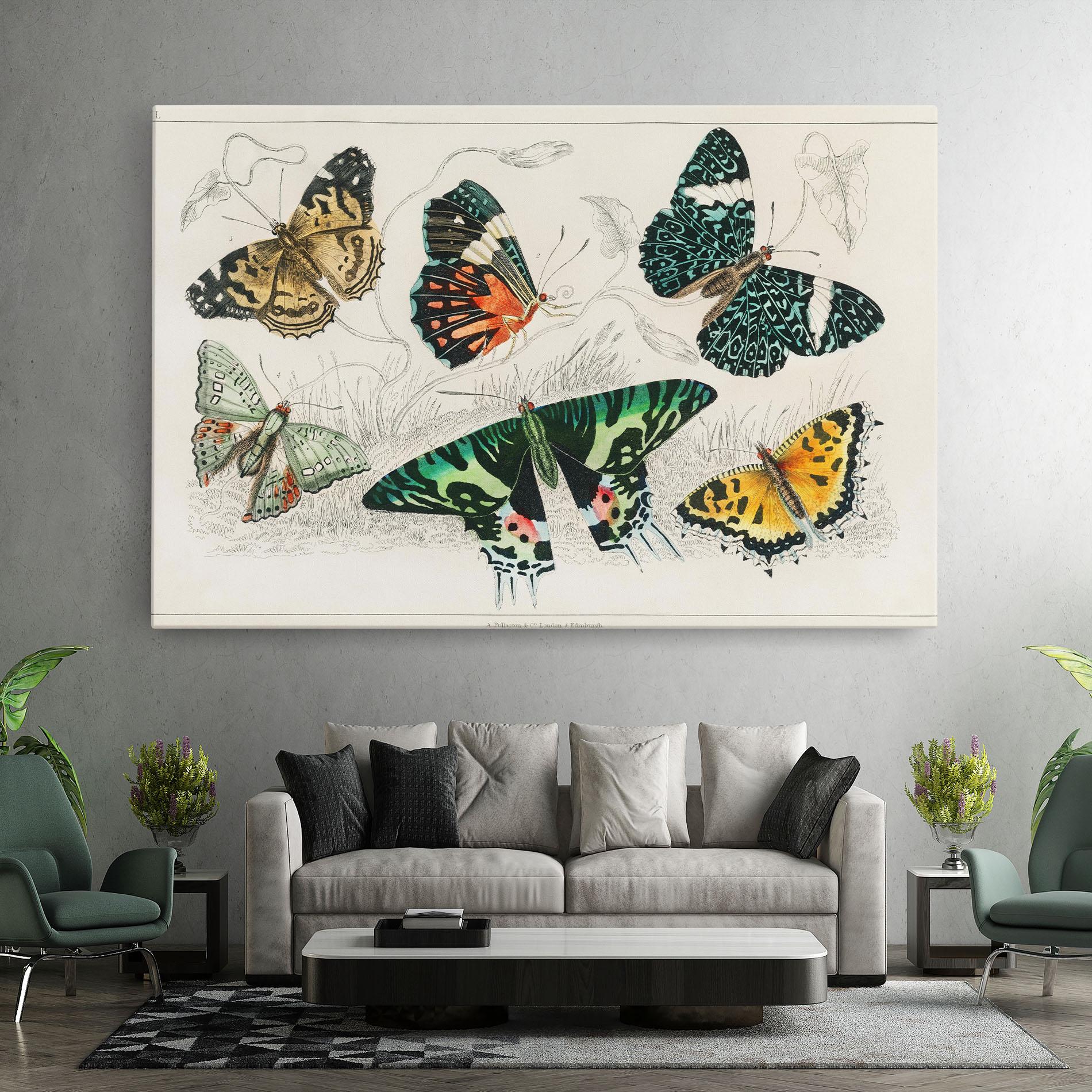 Tablou Canvas Butterfly Art mockup 7
