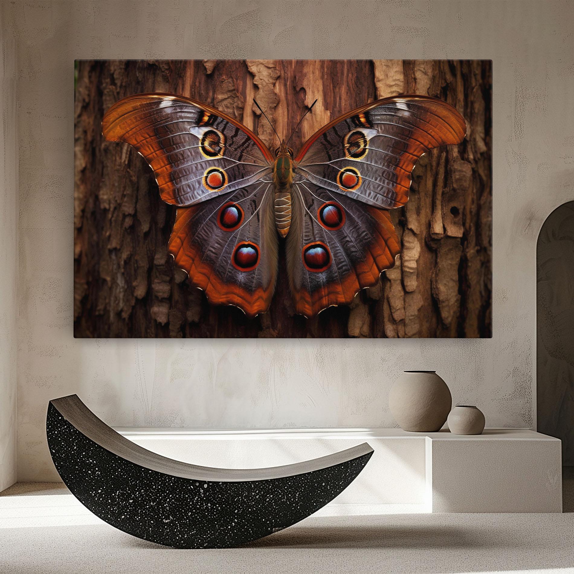 Tablou Canvas Brown Eyes Butterfly mockup 8