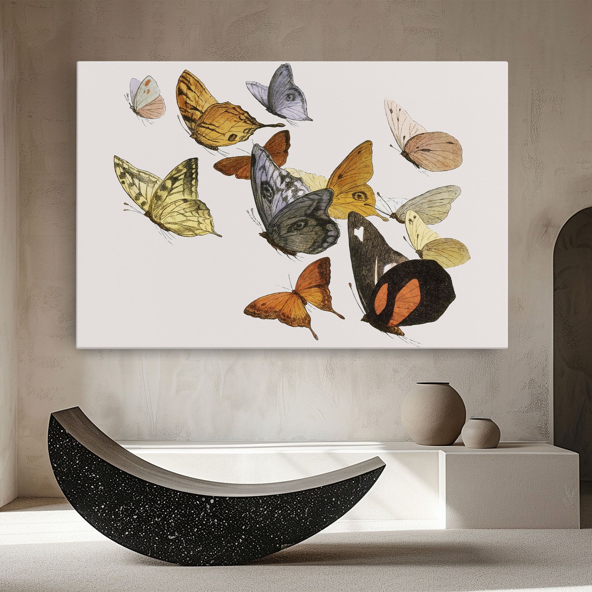 Butterfly Floating mockup 8