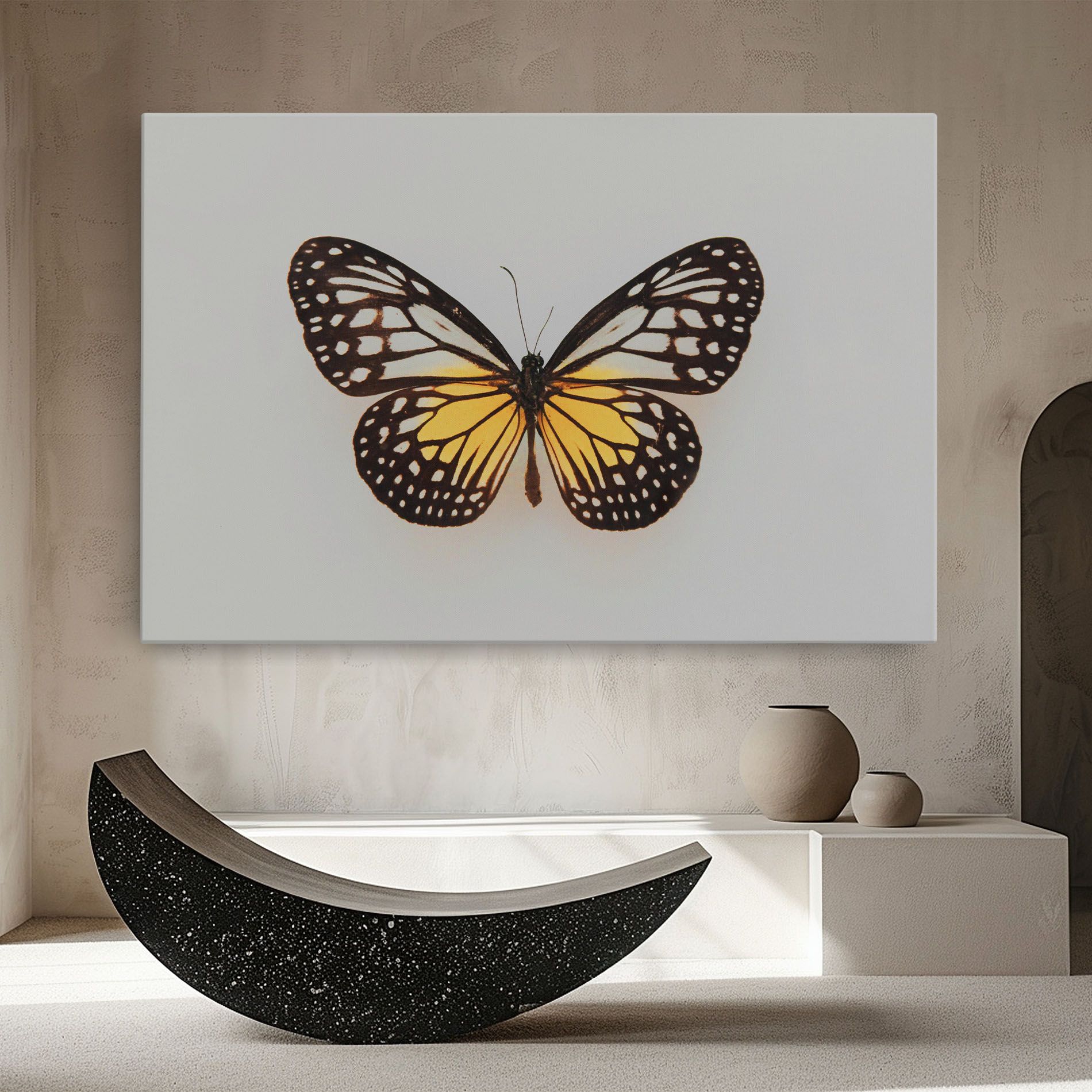 Butterfly On Grey mockup 8