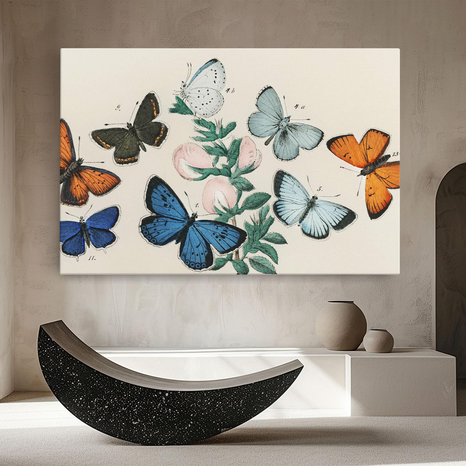 Tablou Canvas Moving Butterflies mockup 8