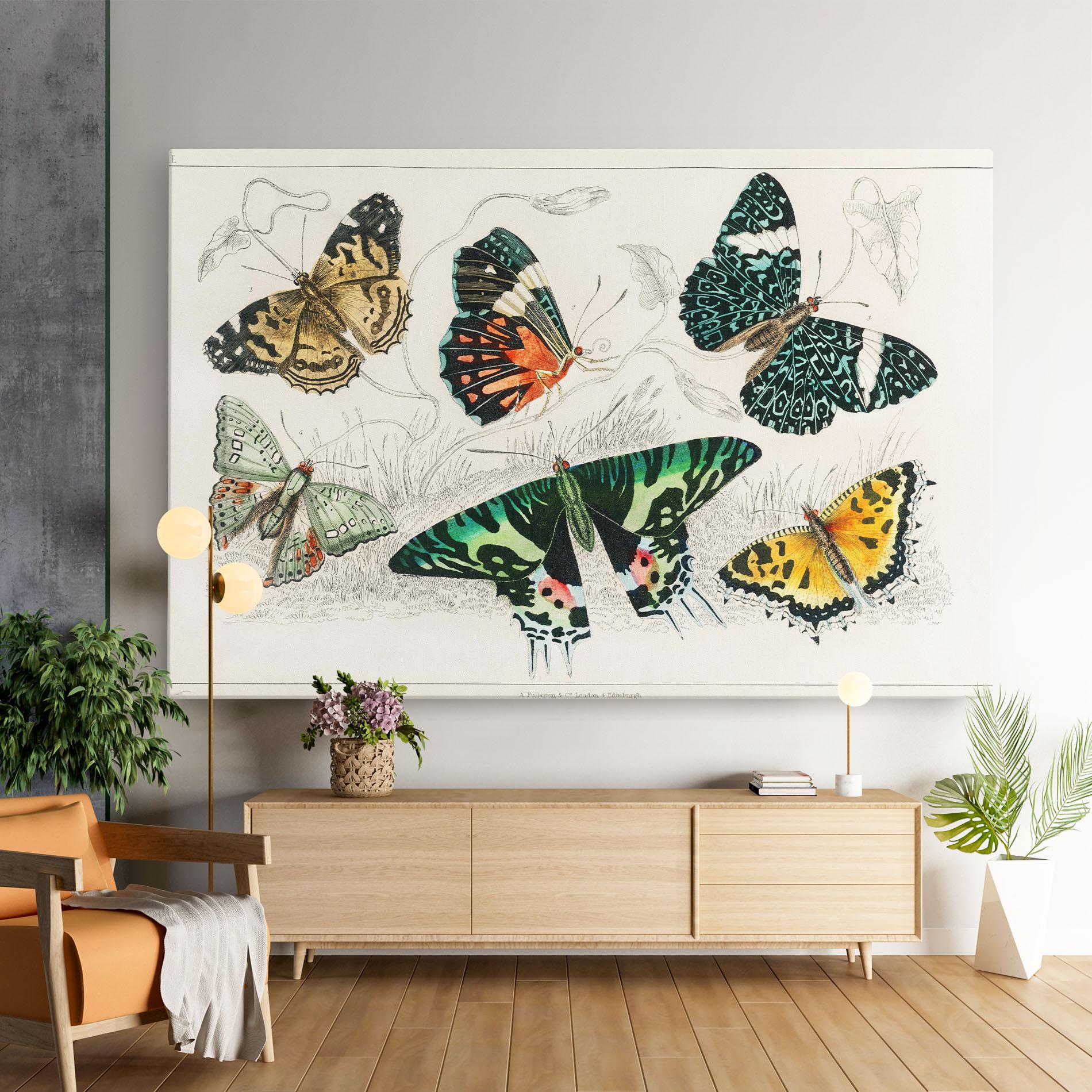 Tablou Canvas Butterfly Art mockup 9