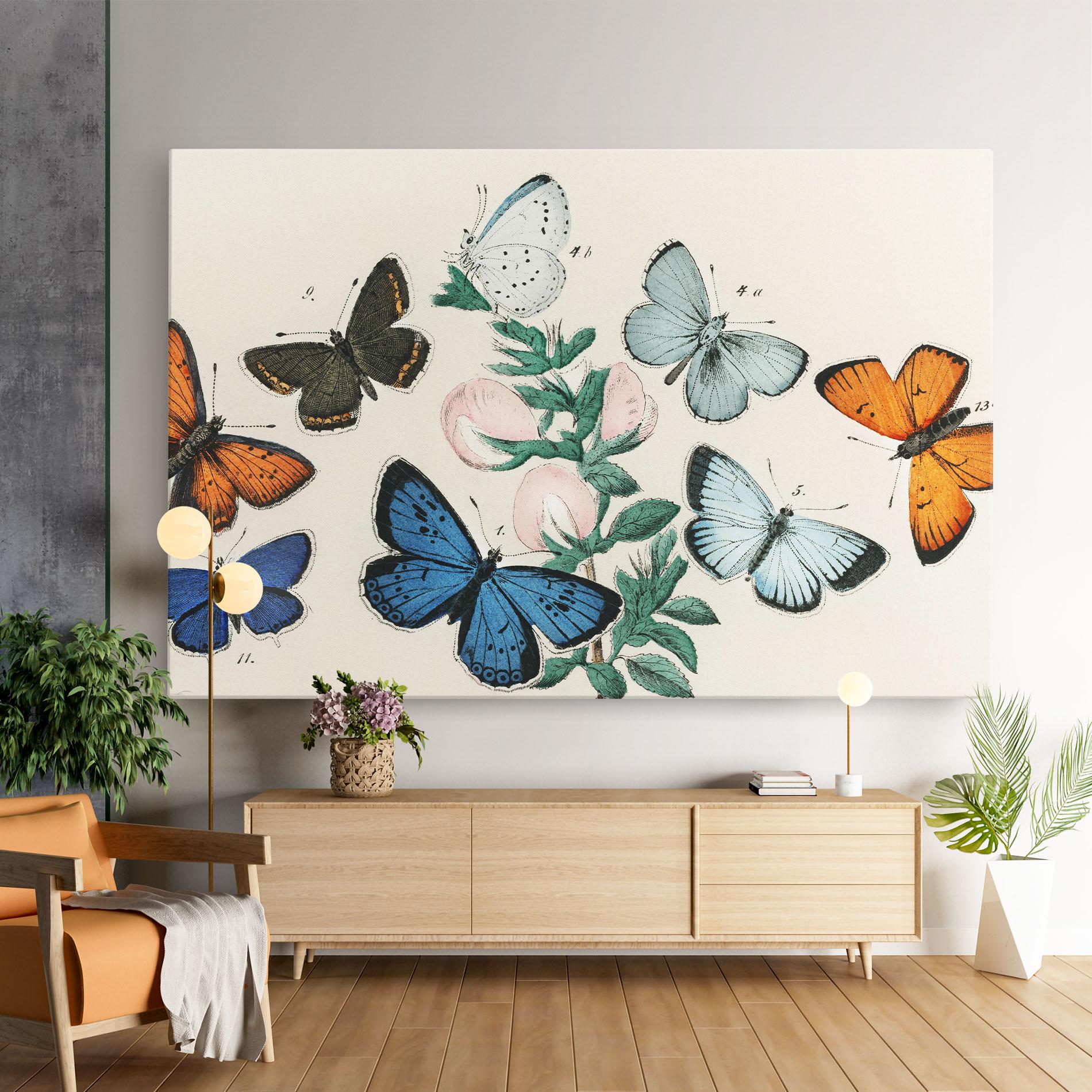 Tablou Canvas Moving Butterflies mockup 9