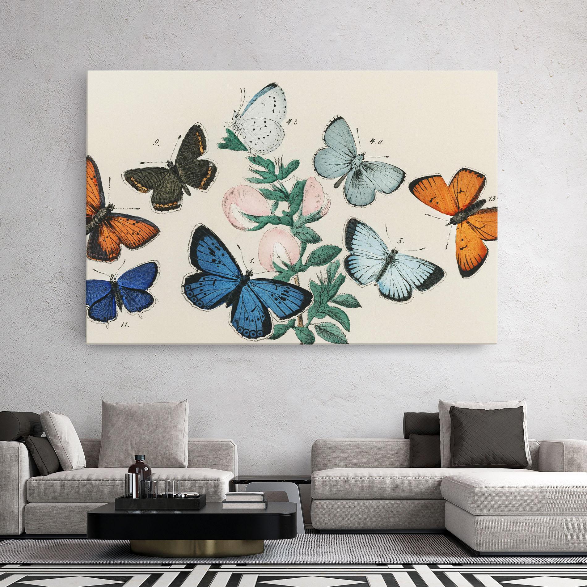 Tablou Canvas Moving Butterflies mockup 2