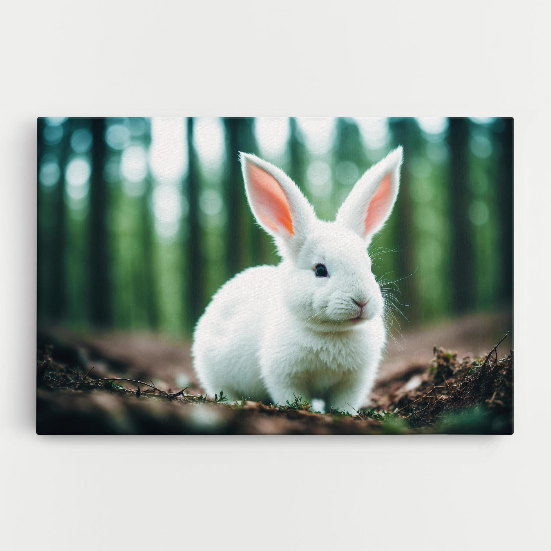 Tablou Canvas Forest Bunny mockup 0