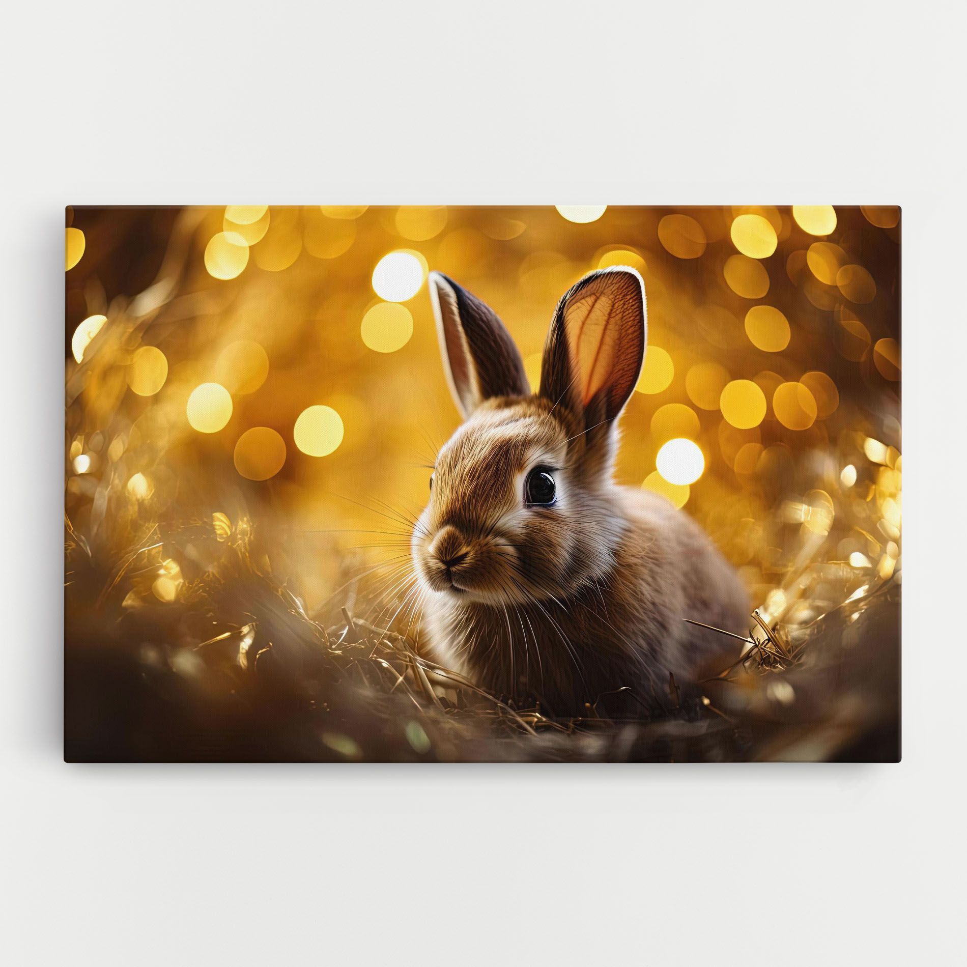 Gold Lights Bunny mockup 0
