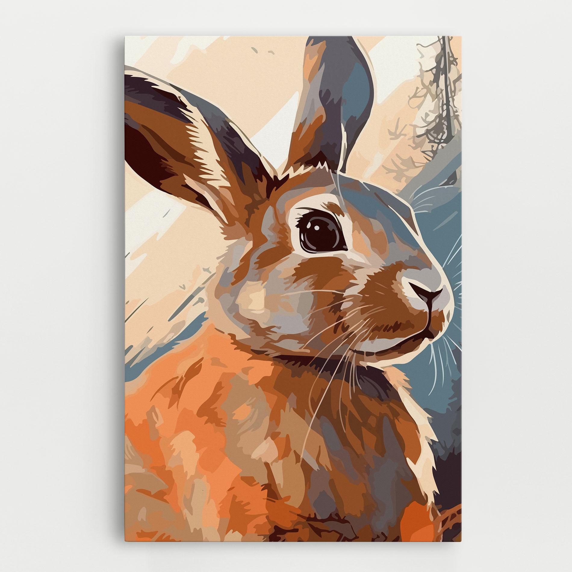 Tablou Canvas Anime Rabbit mockup 0