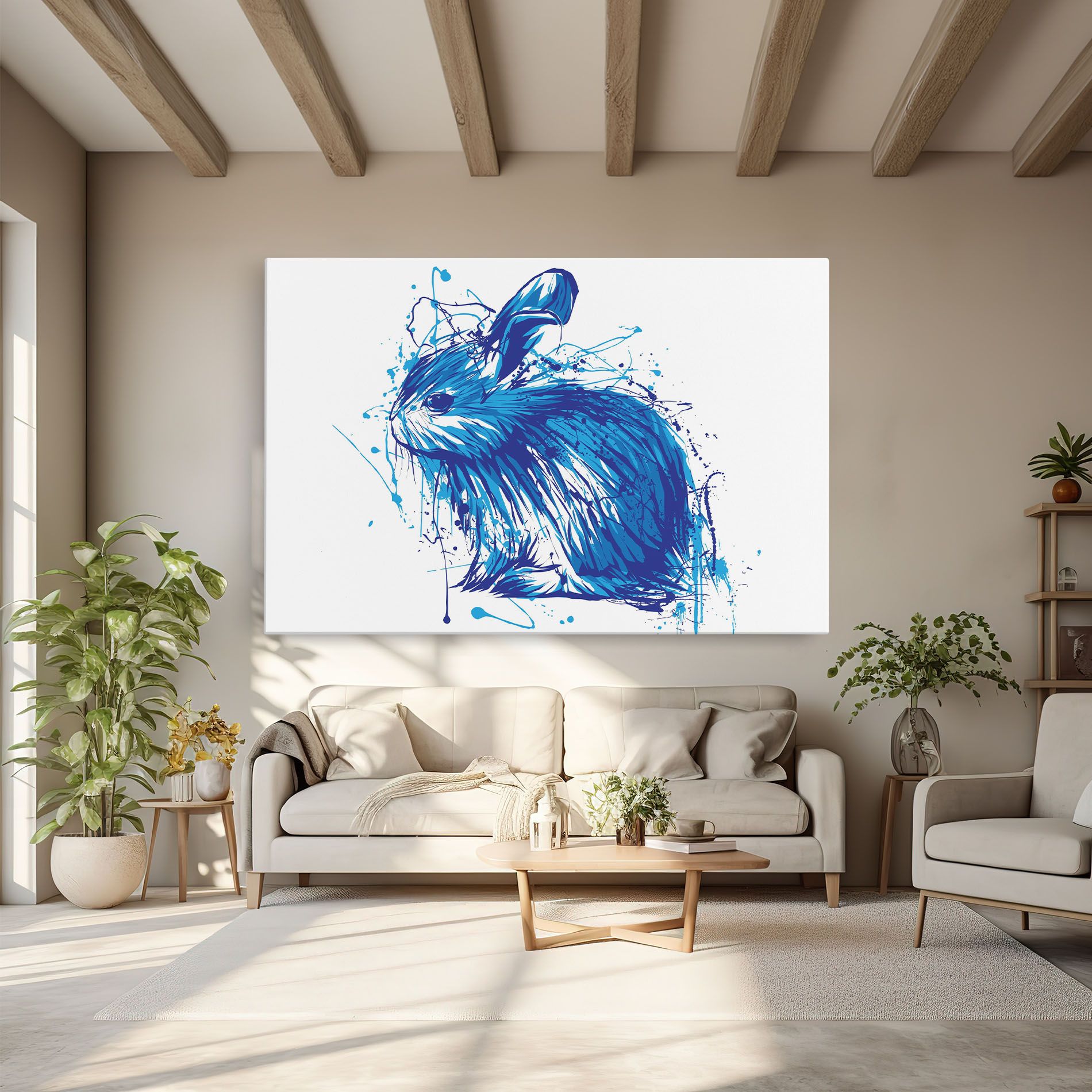 Blue Bunny mockup 6