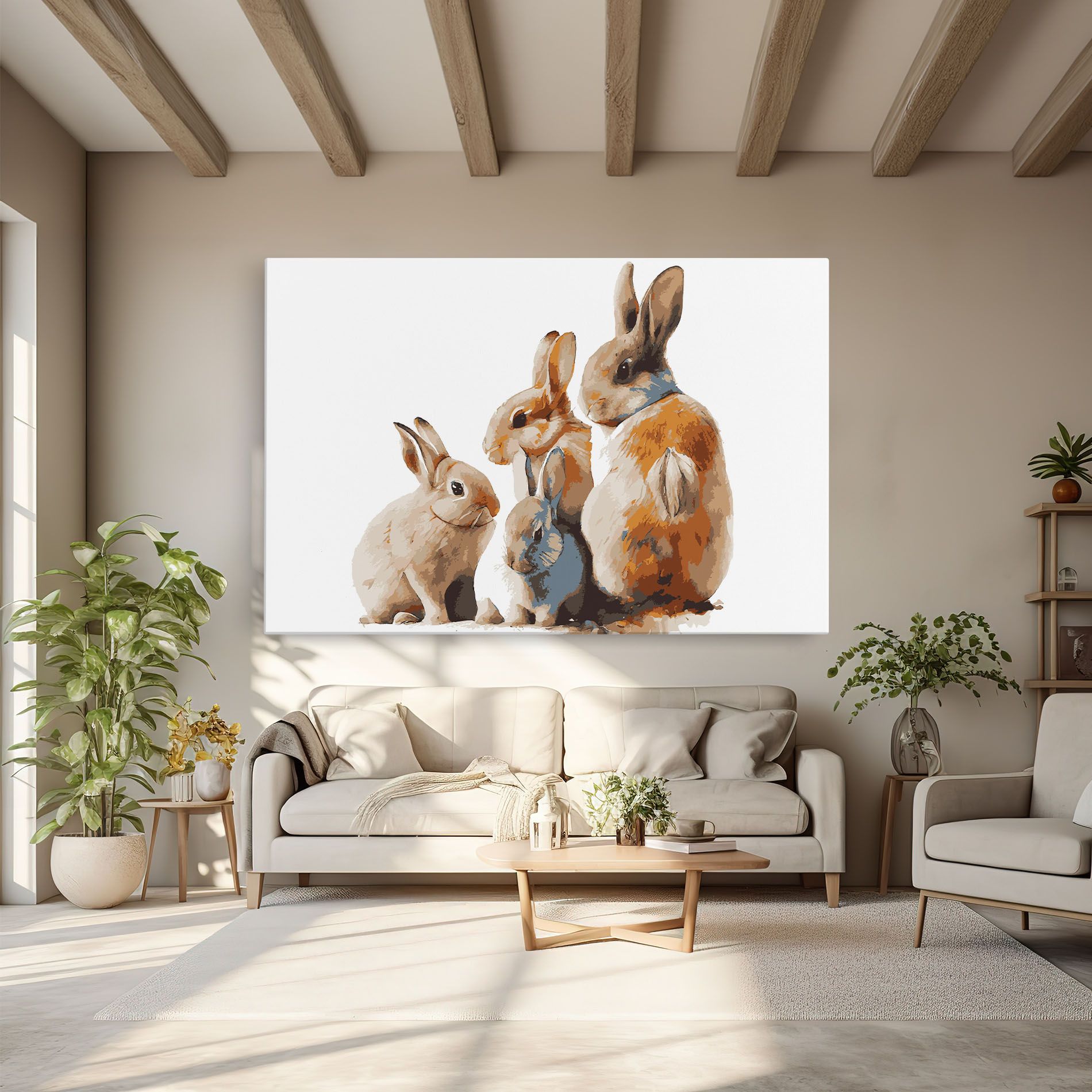 Bunny Family mockup 6