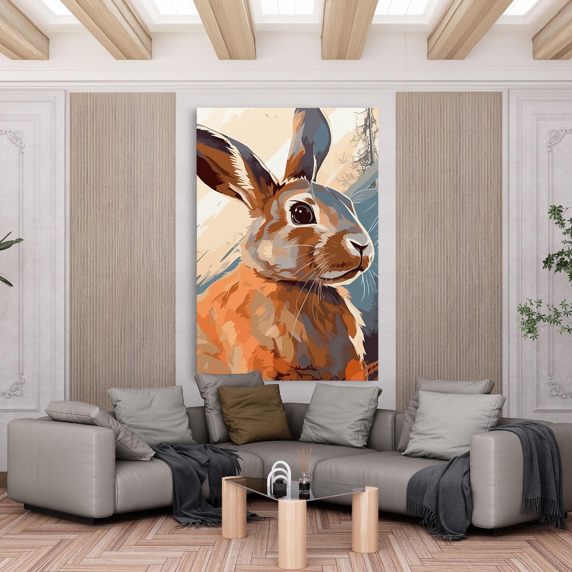 Tablou Canvas Anime Rabbit mockup 6
