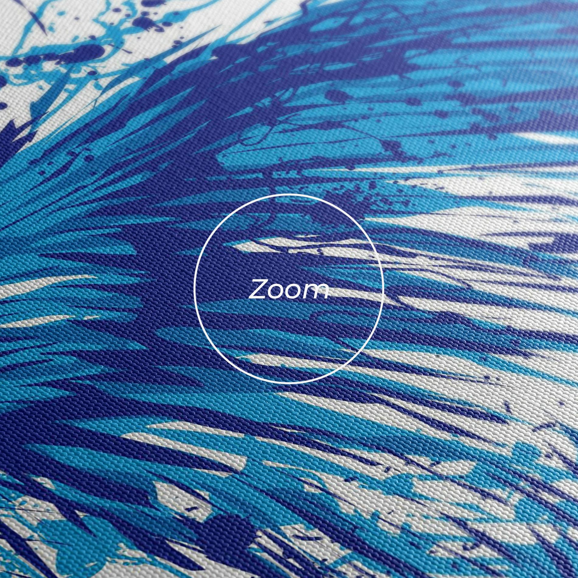 Tablou Canvas Blue Bunny mockup 3