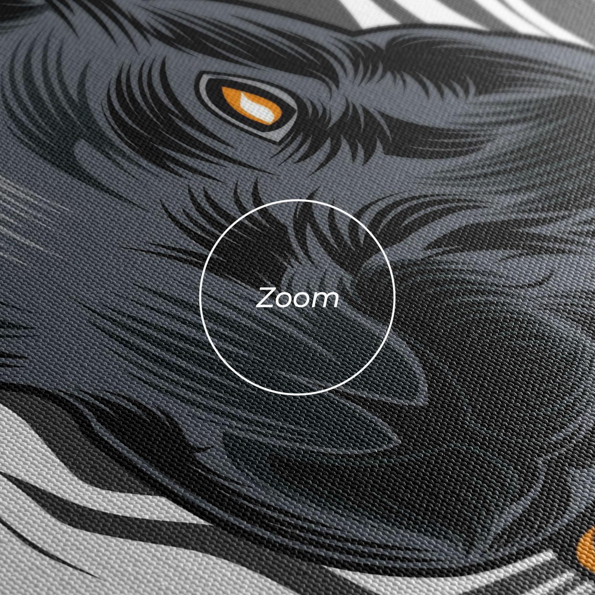 Tablou Canvas Cyborg Yellow Bunny mockup 3