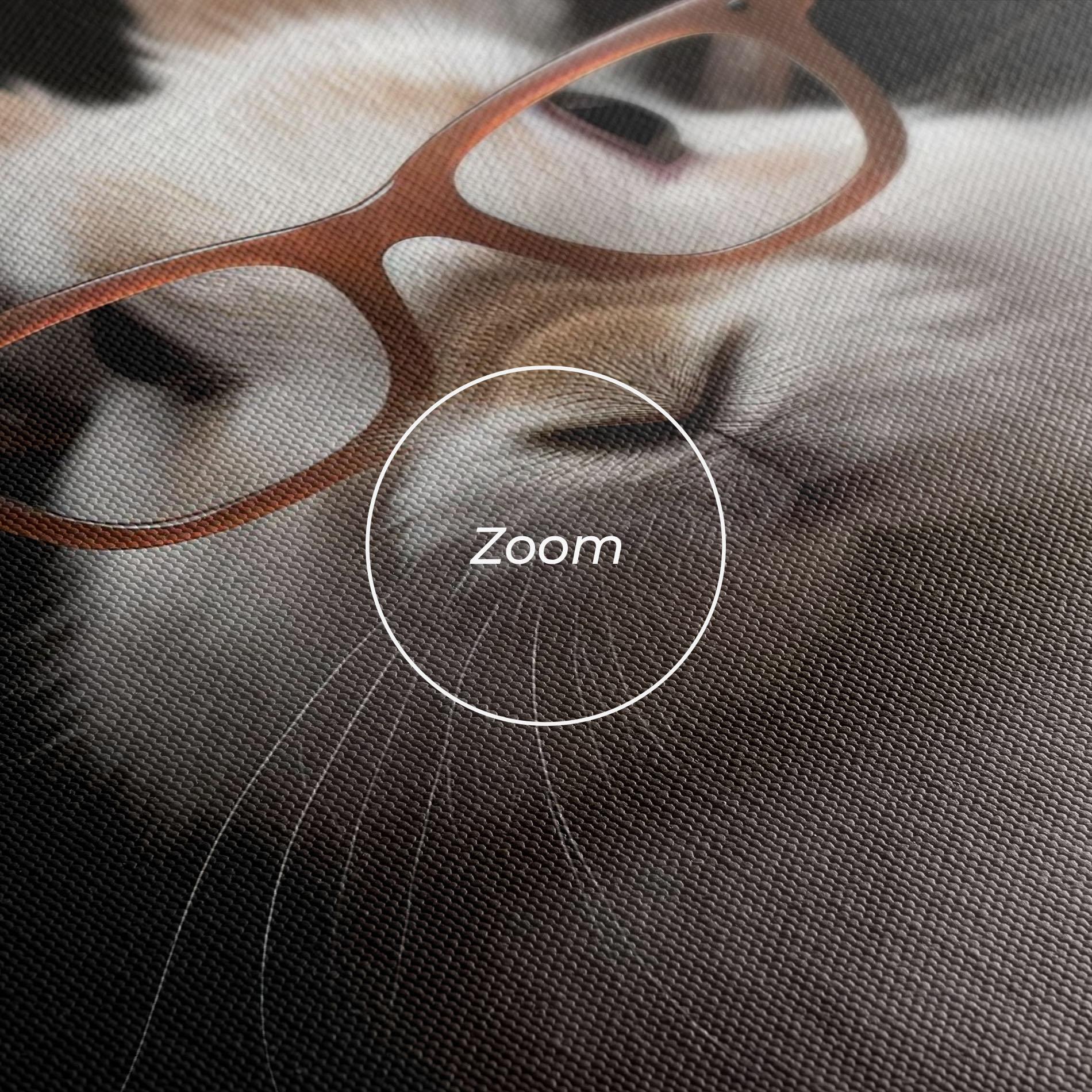 Tablou Canvas Eyeglasses Bunny mockup 3