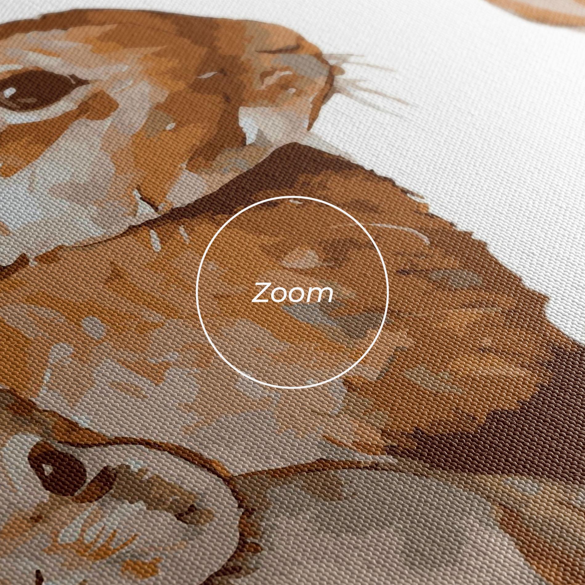 Tablou Canvas Family Rabbit mockup 3