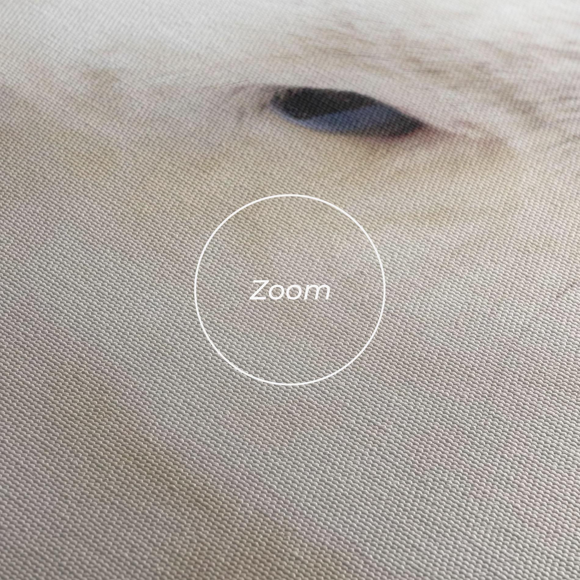 Tablou Canvas Light Grey Bunny mockup 3