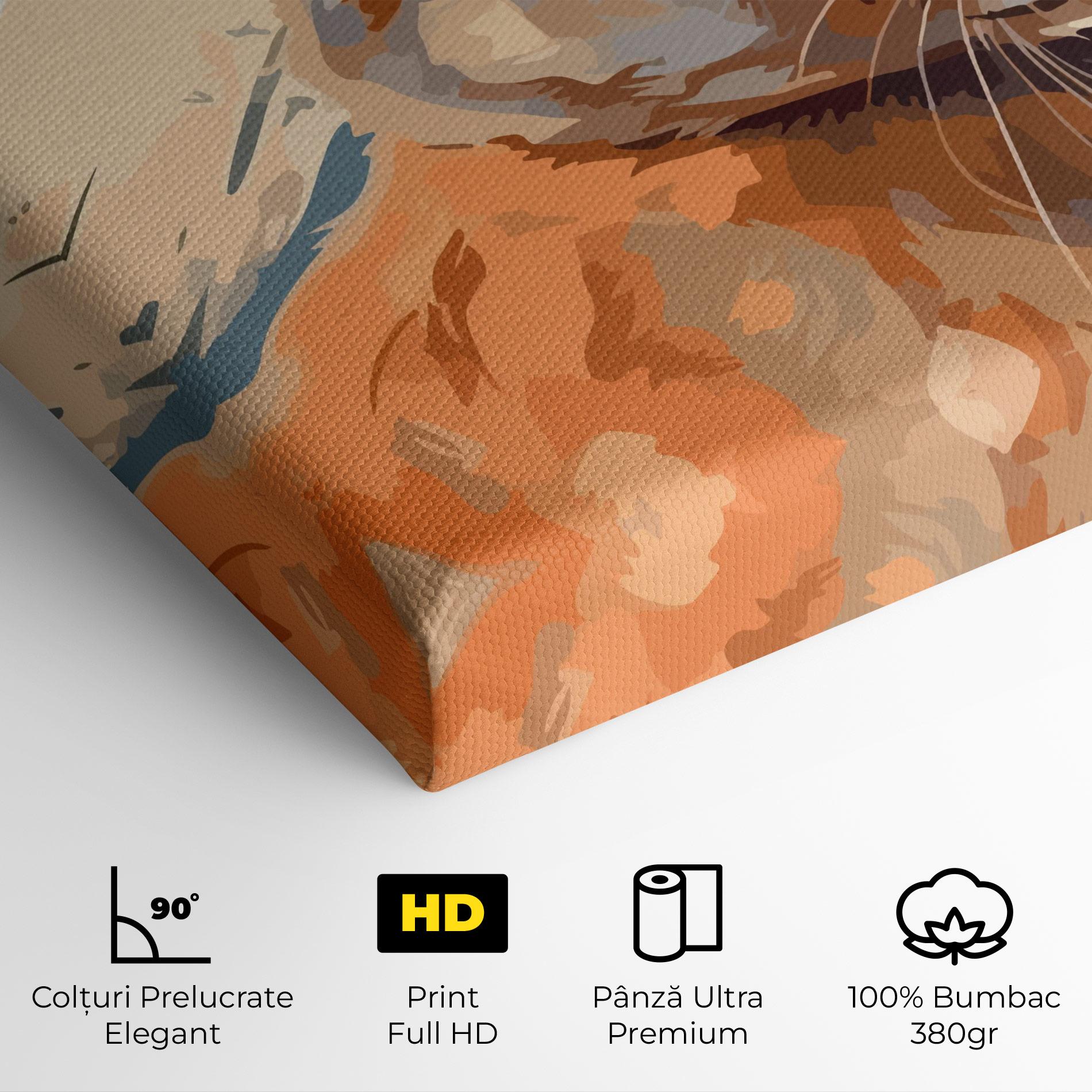 Tablou Canvas Anime Rabbit mockup 4