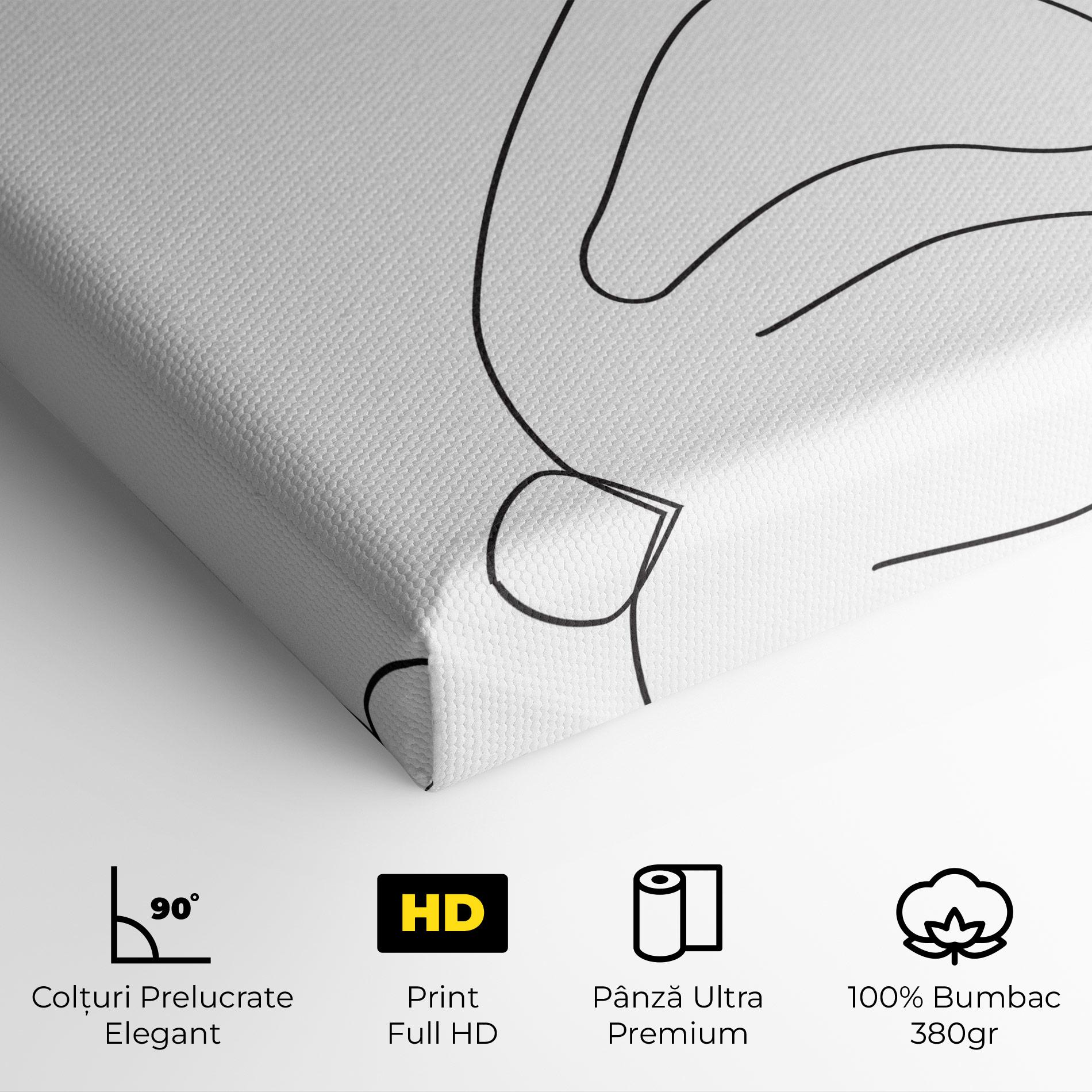 Tablou Canvas Cute Rabbit mockup 4