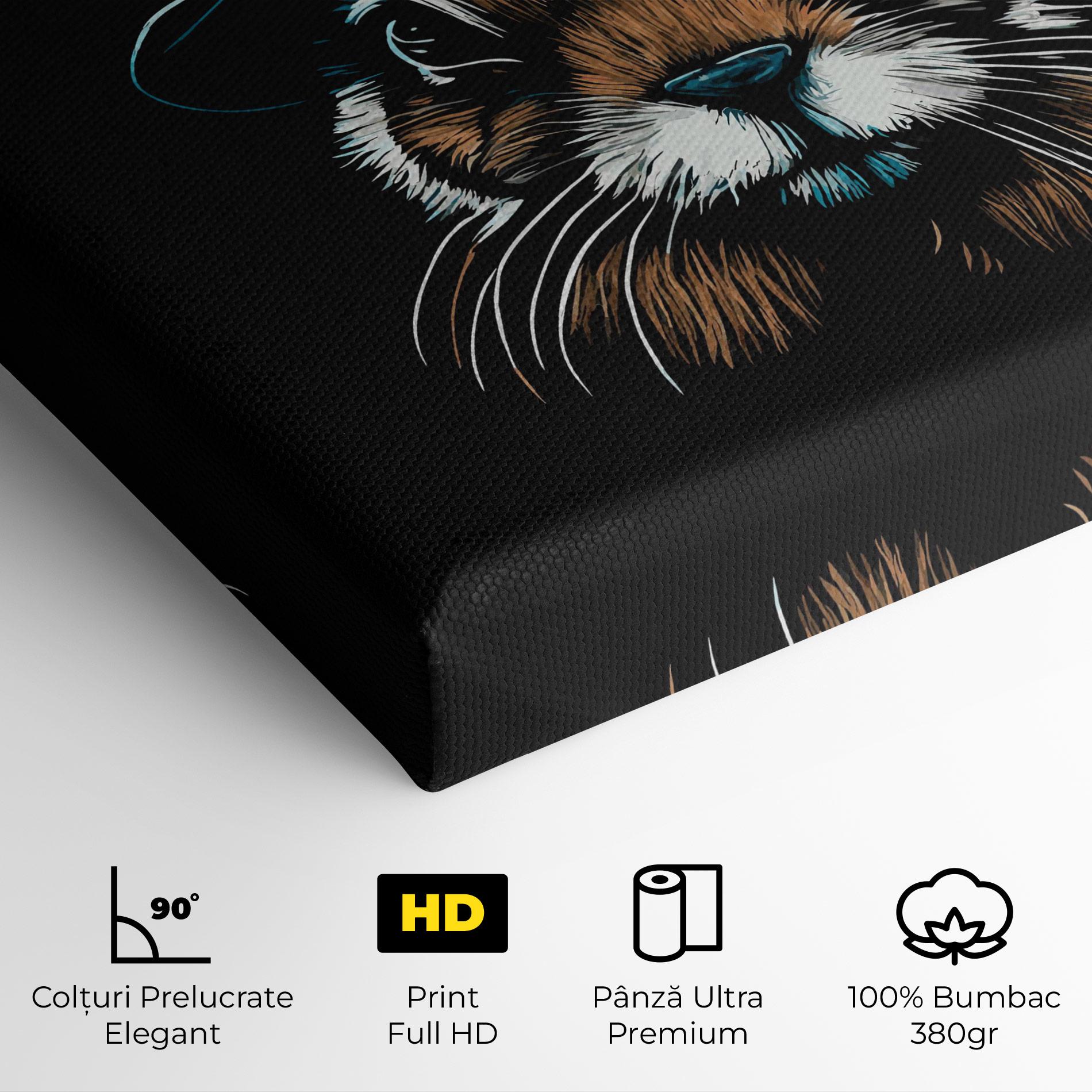 Tablou Canvas Hat Bunny mockup 4