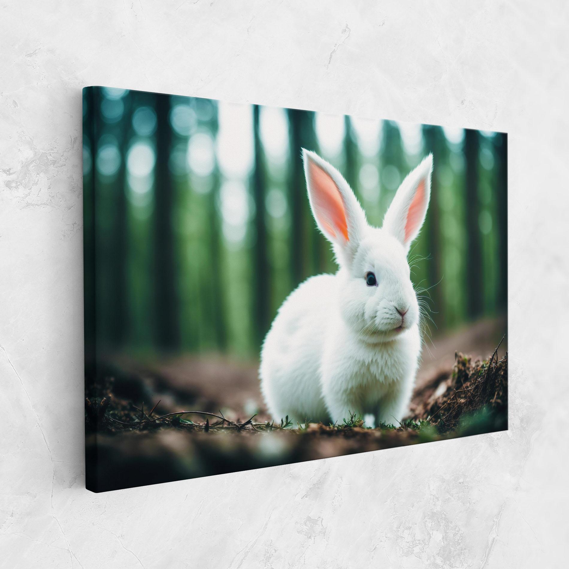 Tablou Canvas Forest Bunny mockup 1