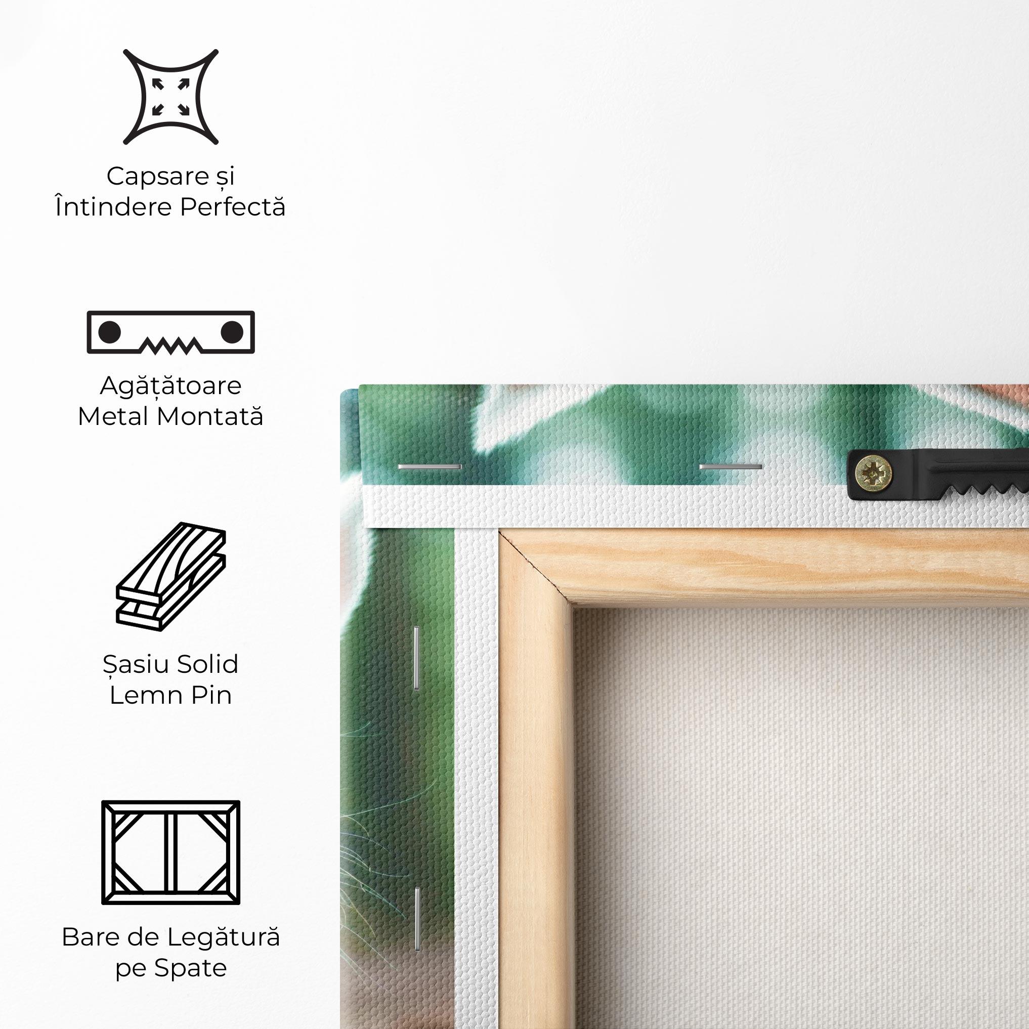 Tablou Canvas Forest Bunny mockup 5