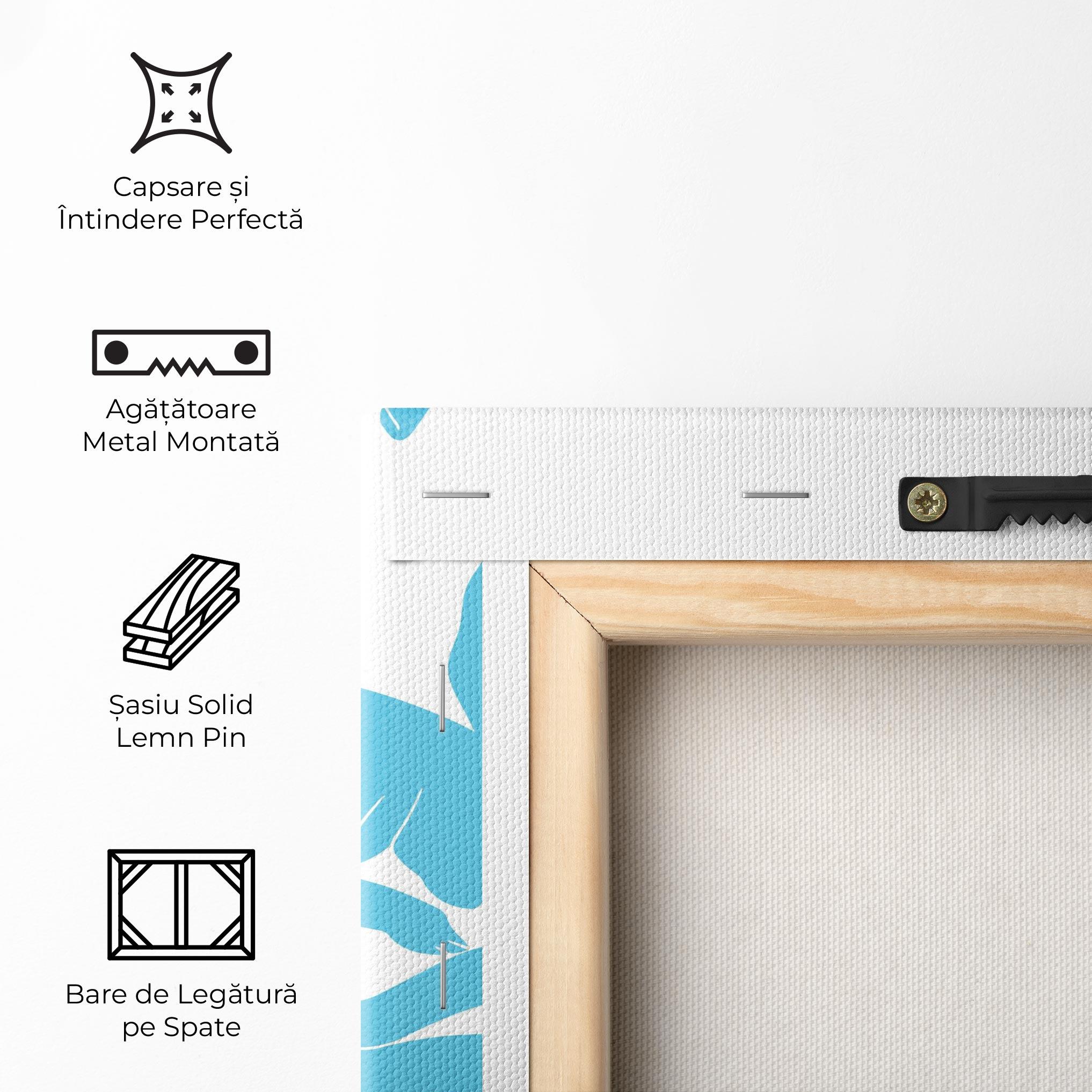 Tablou Canvas Rabbits Riso mockup 5
