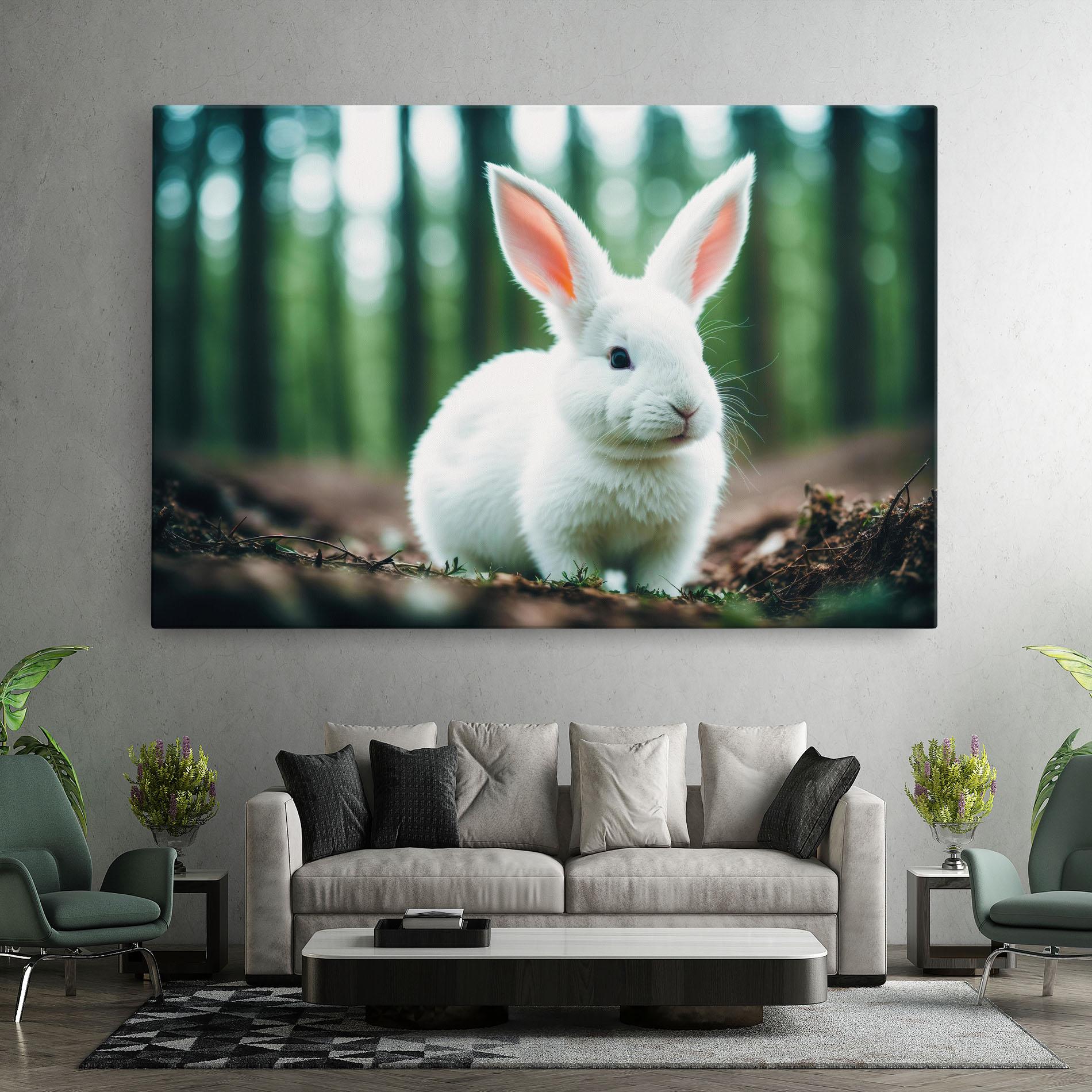 Tablou Canvas Forest Bunny mockup 7