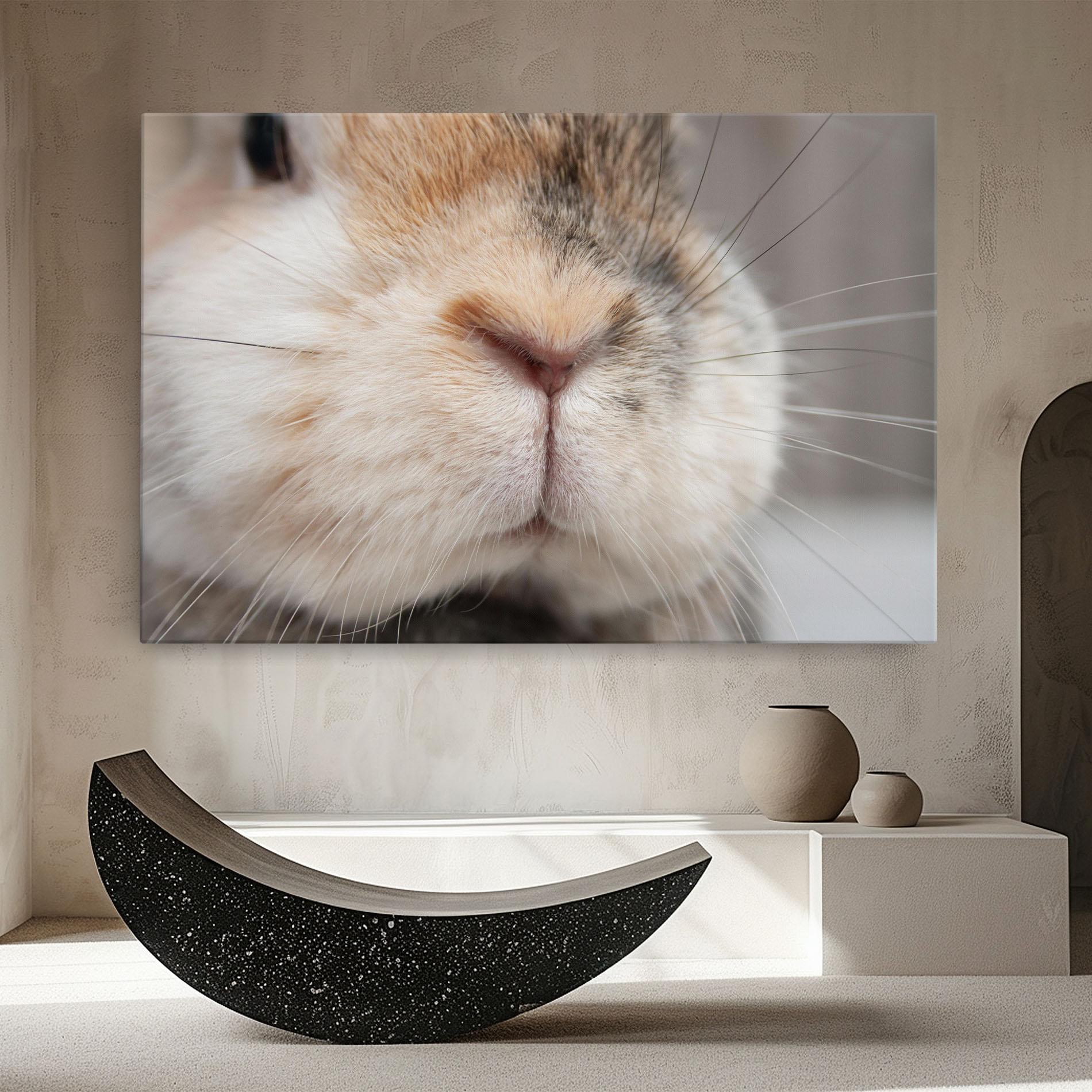 Tablou Canvas Close Up Bunny mockup 8