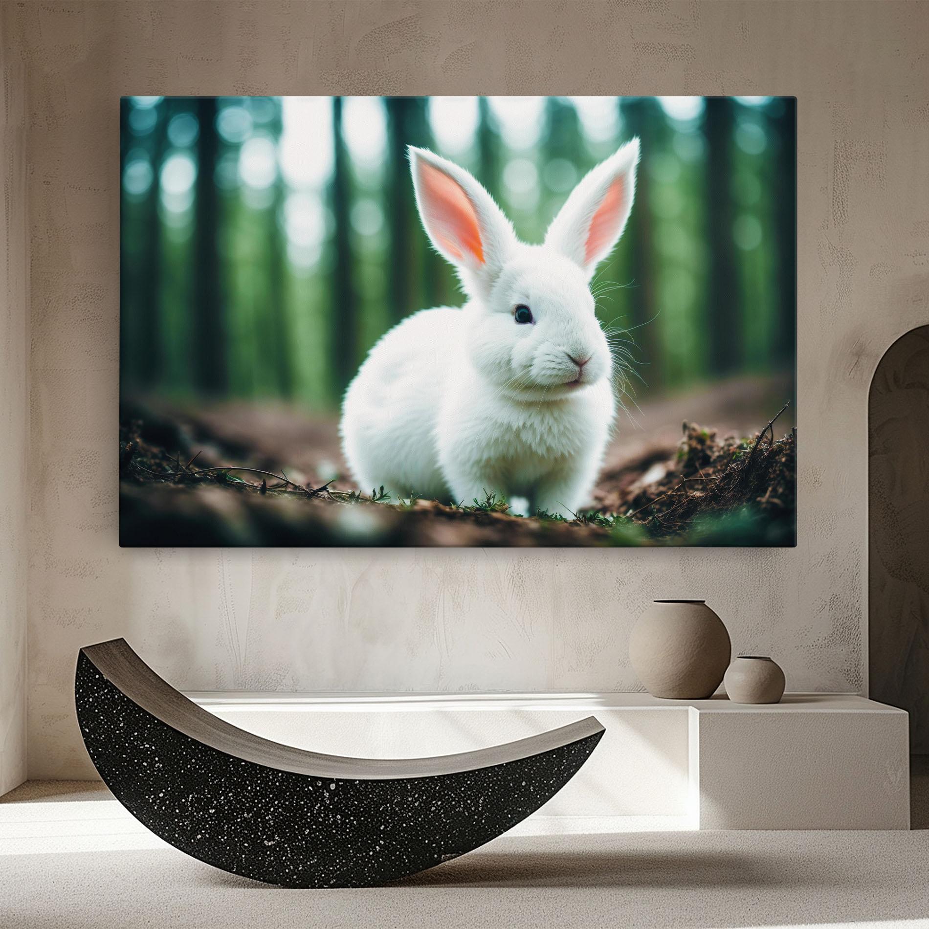 Tablou Canvas Forest Bunny mockup 8