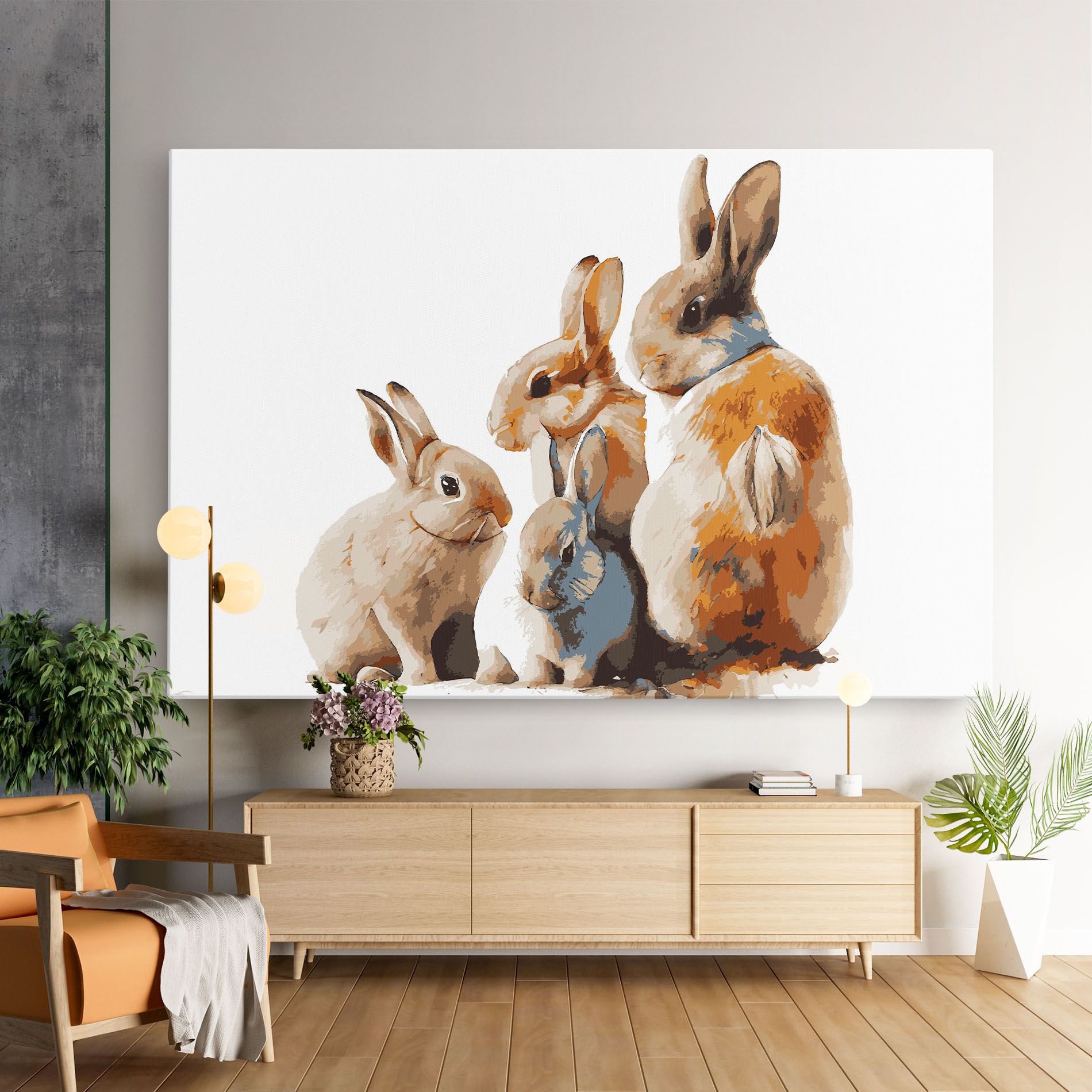 Bunny Family mockup 9