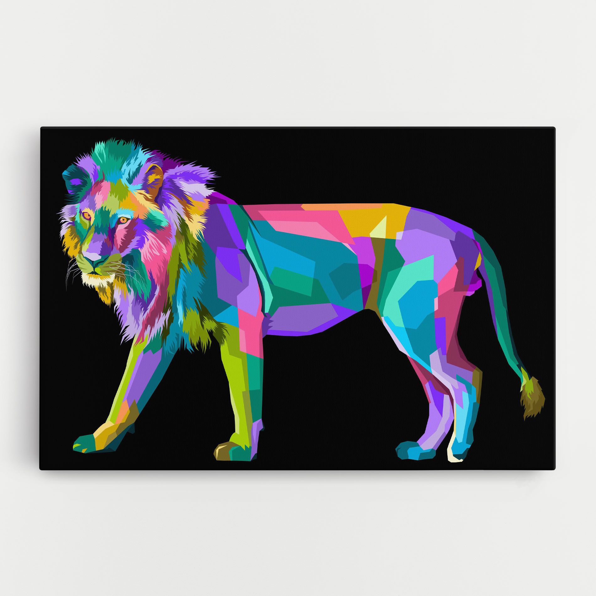 Lion Walking mockup 0