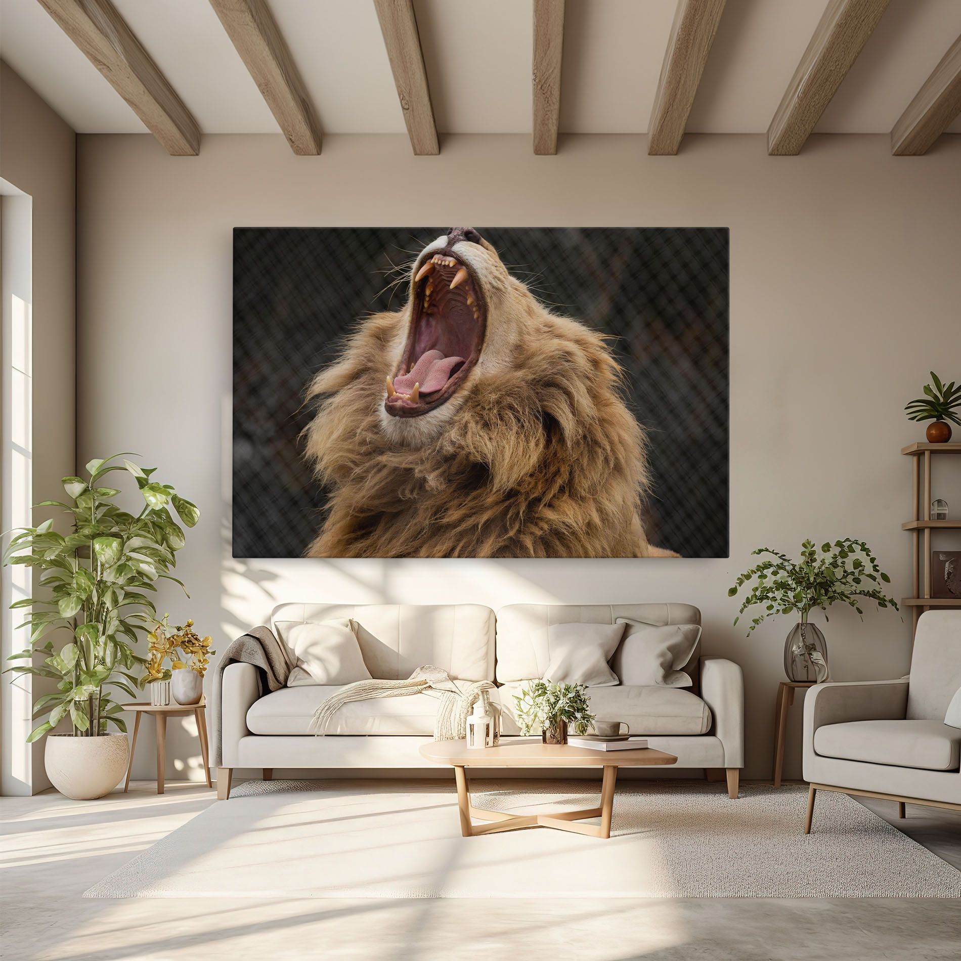Angry Lion mockup 6