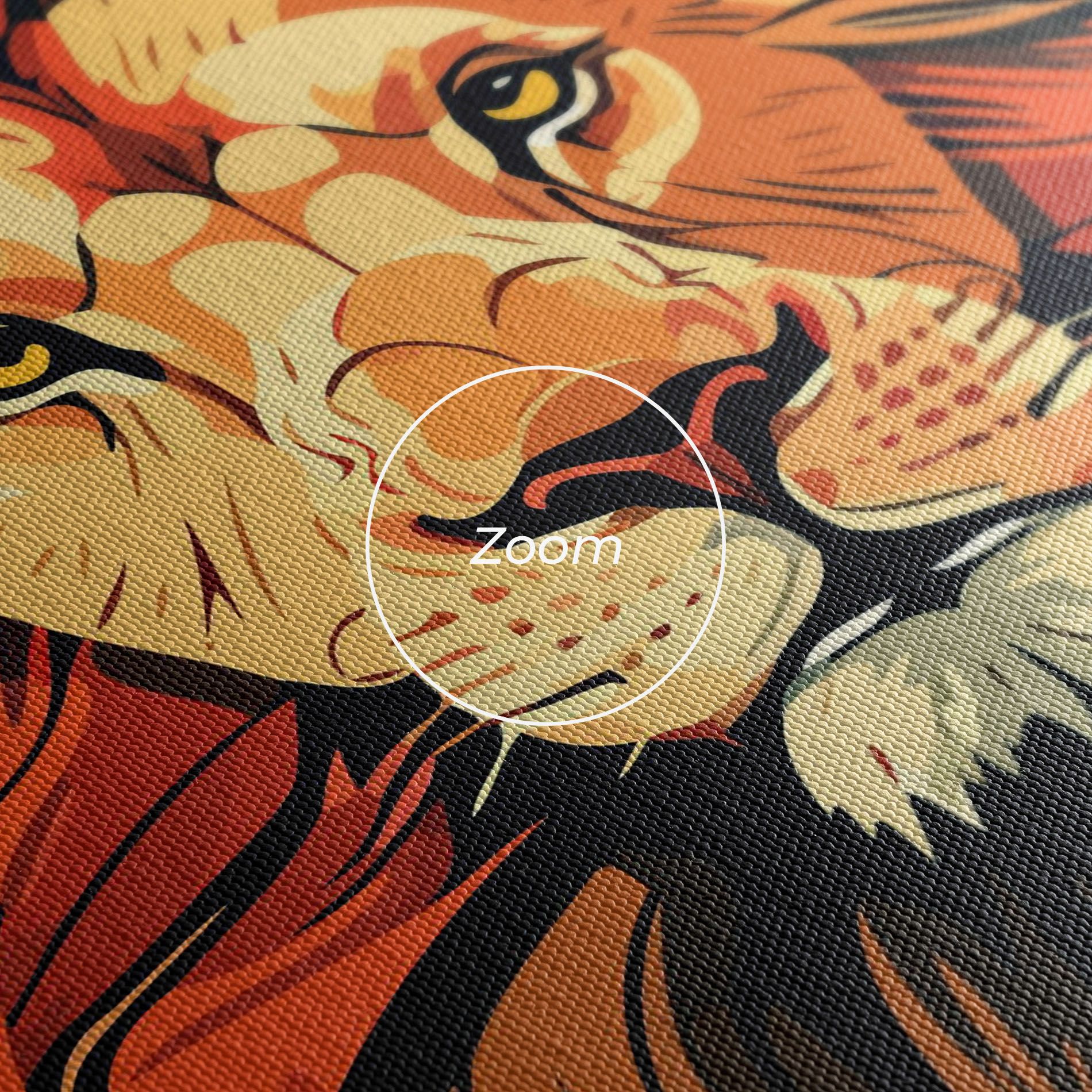 African Lion mockup 3