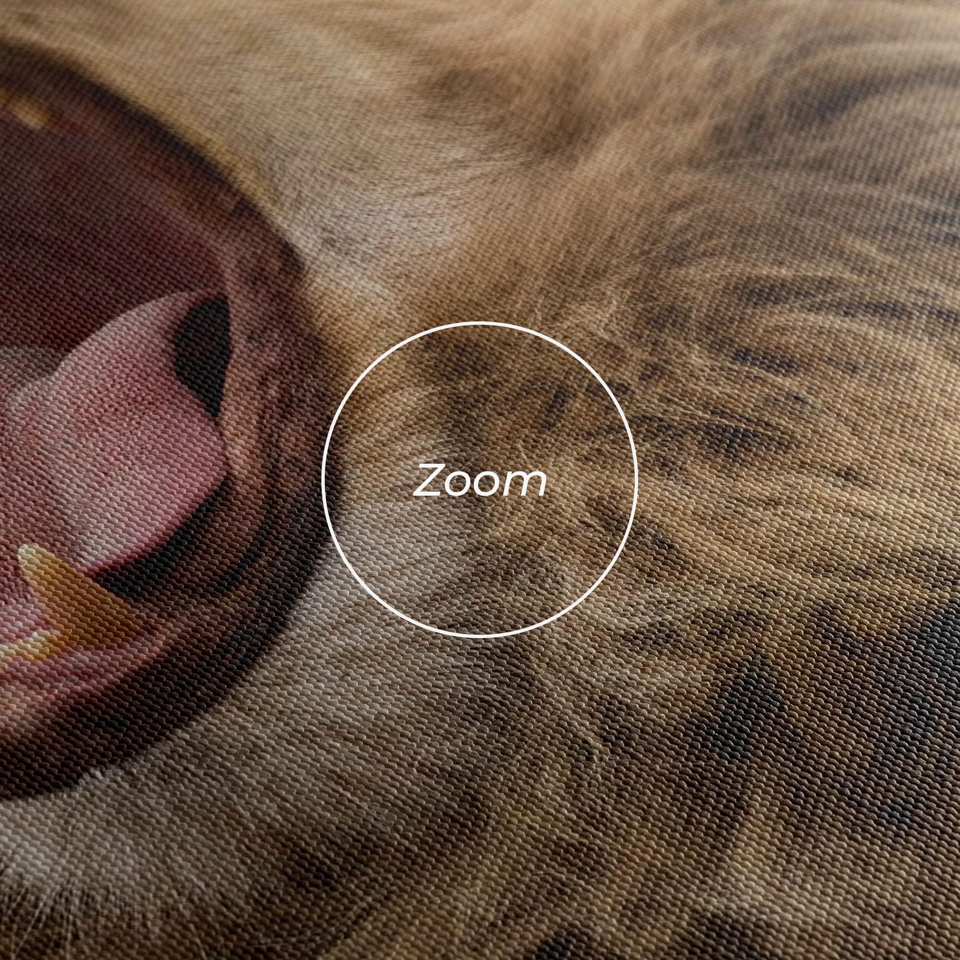 Tablou Canvas Angry Lion mockup 3