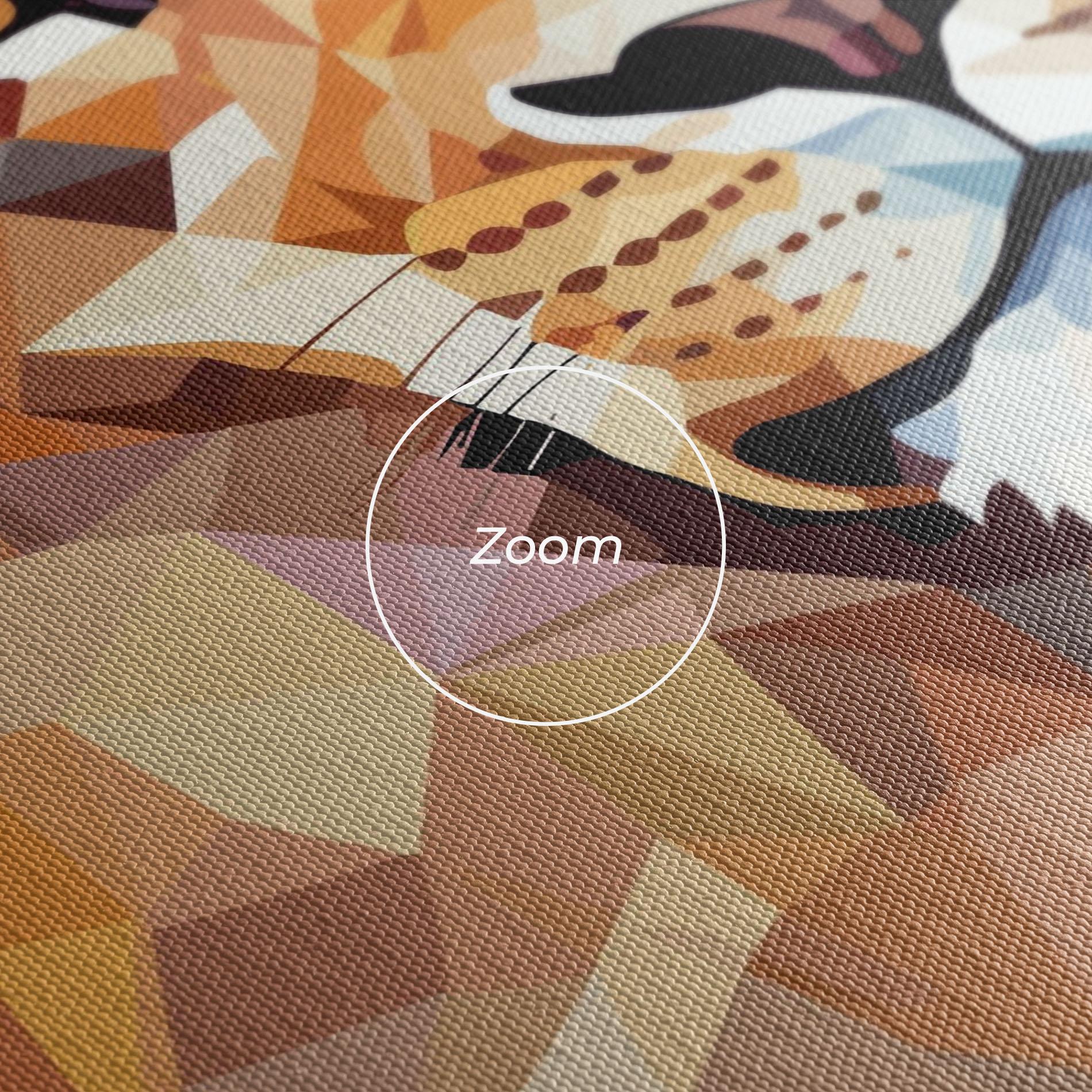 Tablou Canvas Artistic Lion Head mockup 3