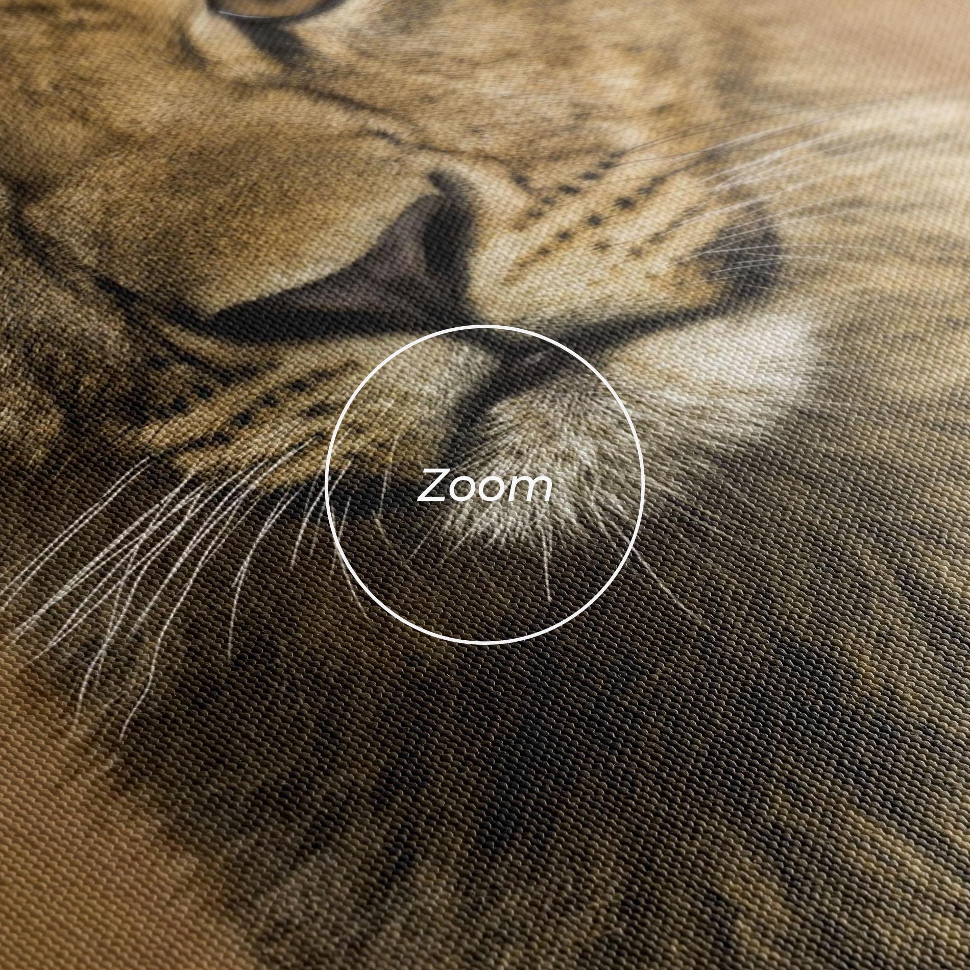 Tablou Canvas Baby Lion mockup 3