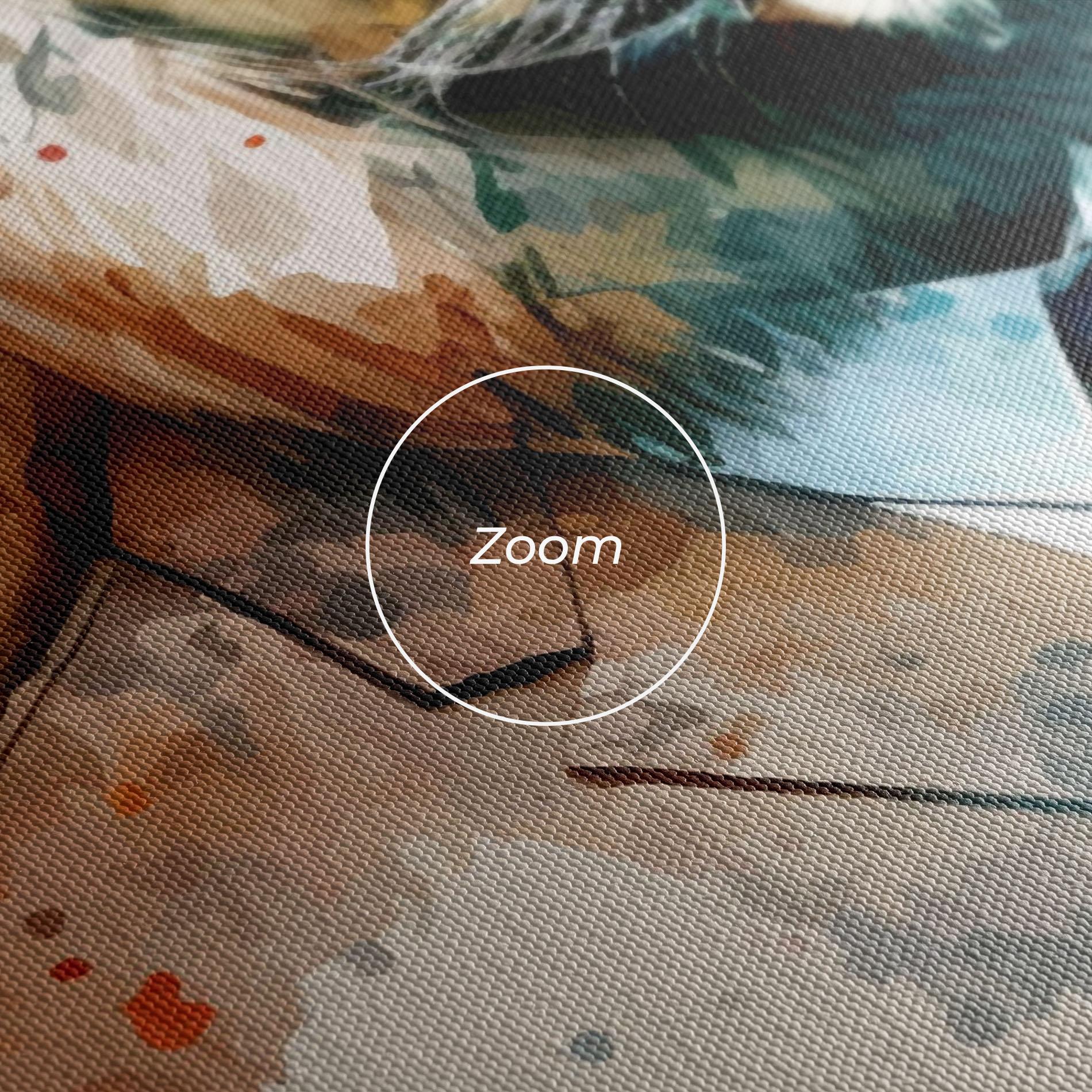 Tablou Canvas Brown Suit Lion mockup 3