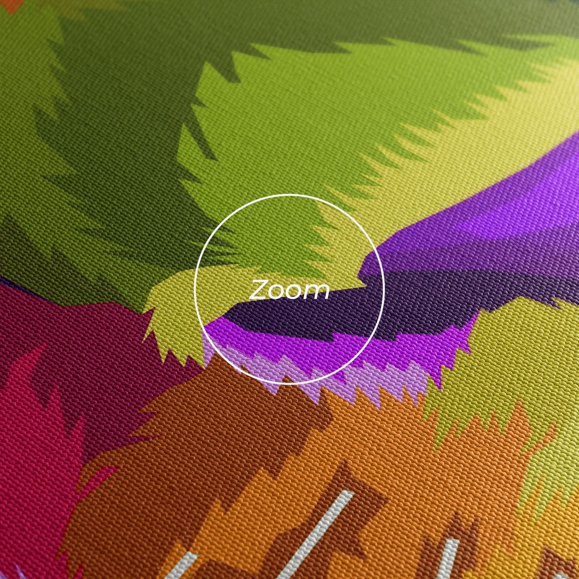Color Lion Close Up mockup 3
